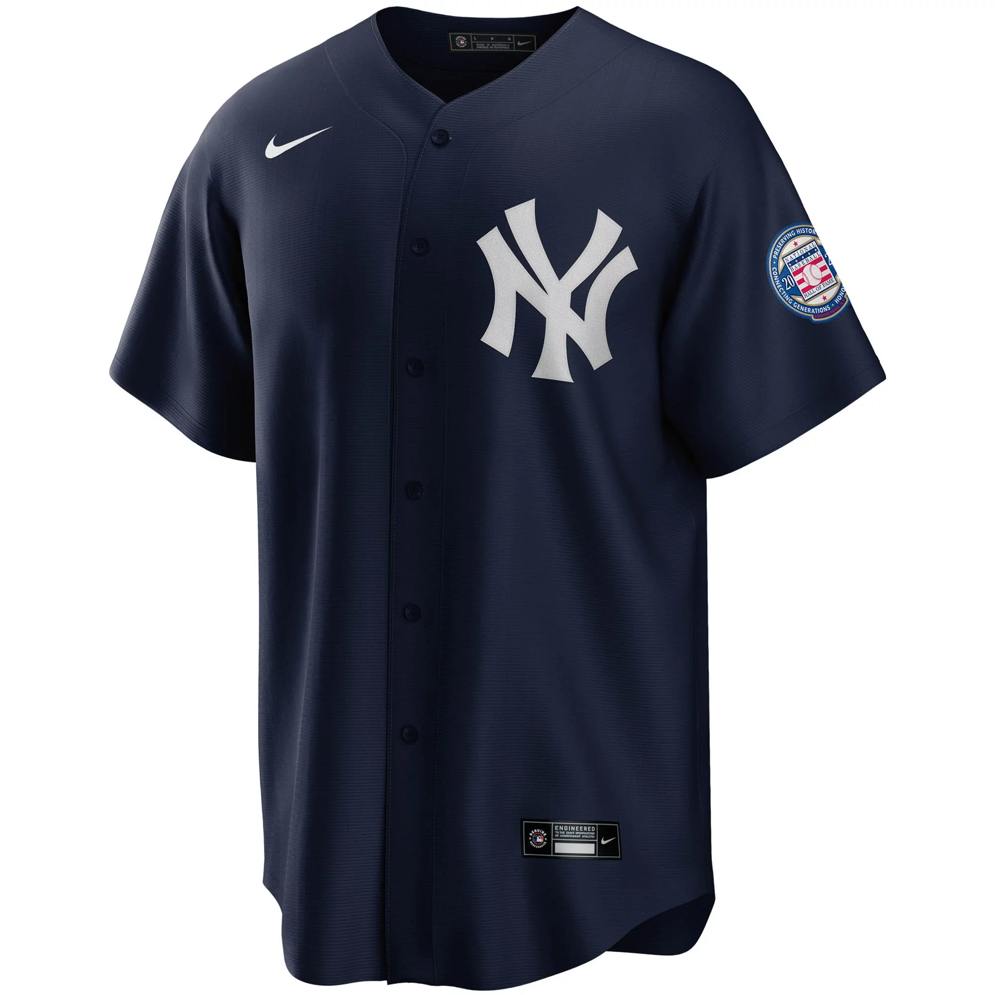 Men's Nike Derek Jeter Navy New York Yankees 2020 Hall of Fame Induction Alternate Replica Player Name Jersey