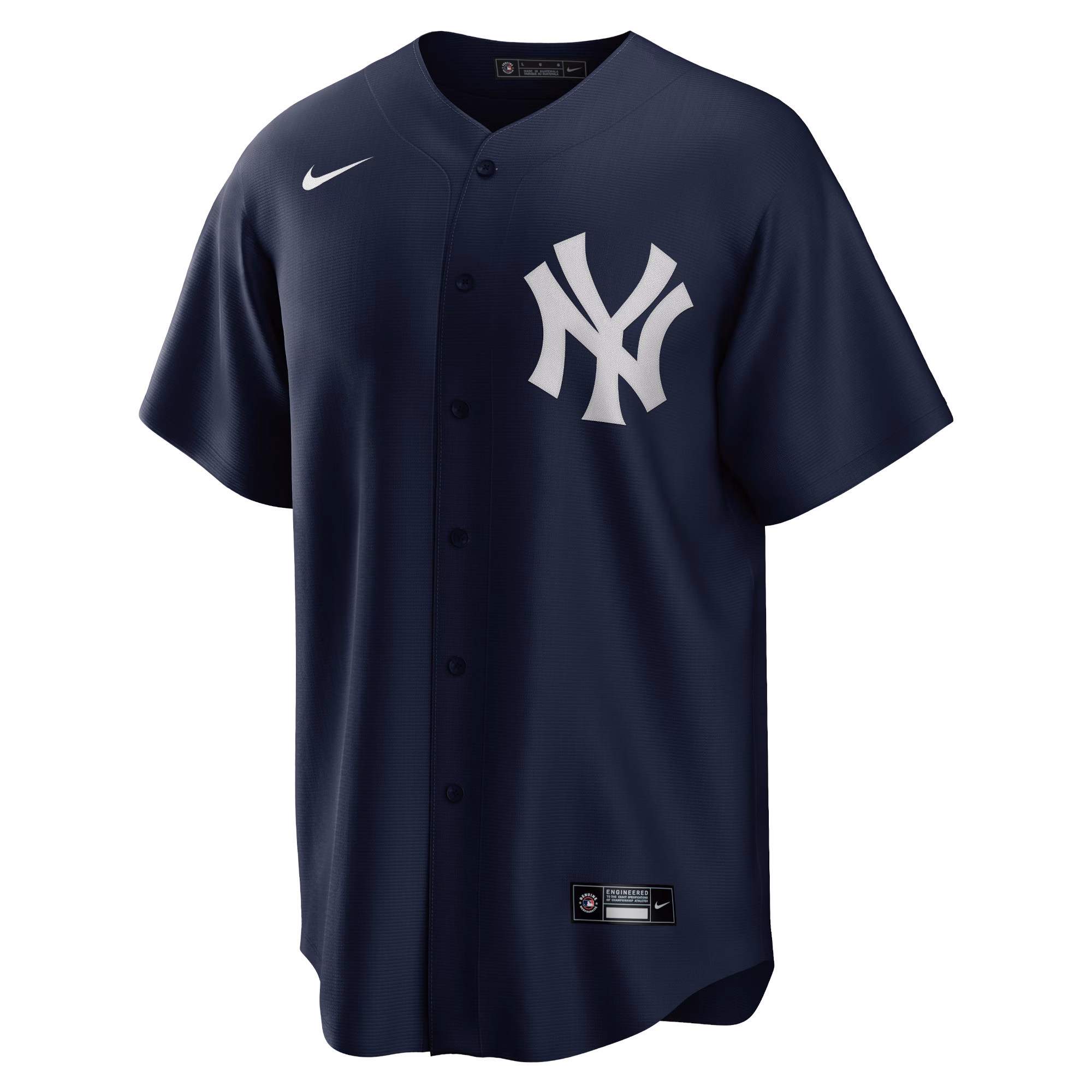 New York Yankees Nike Big & Tall Alternate Replica Team Jersey - Navy