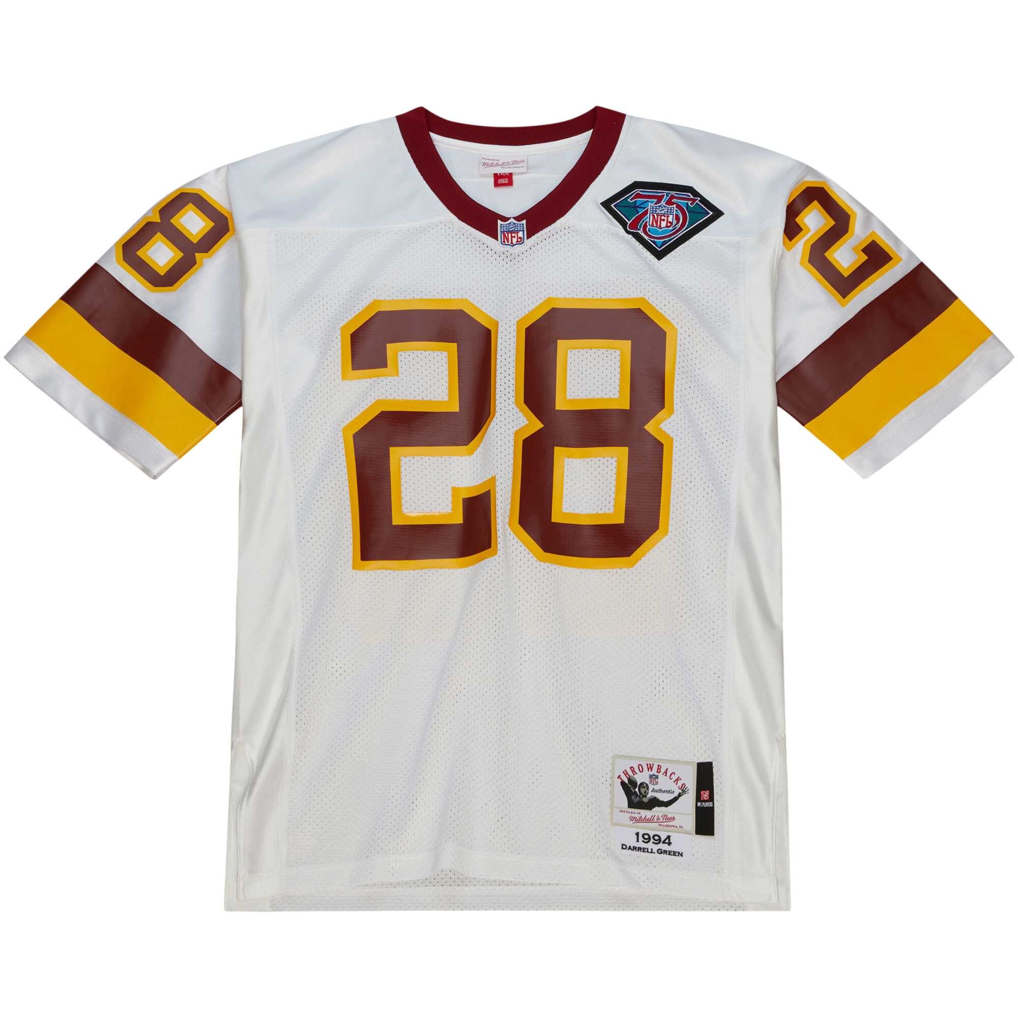 Darrell Green Washington Commanders 1994 Mitchell & Ness Authentic Throwback Retired Player Jersey - White