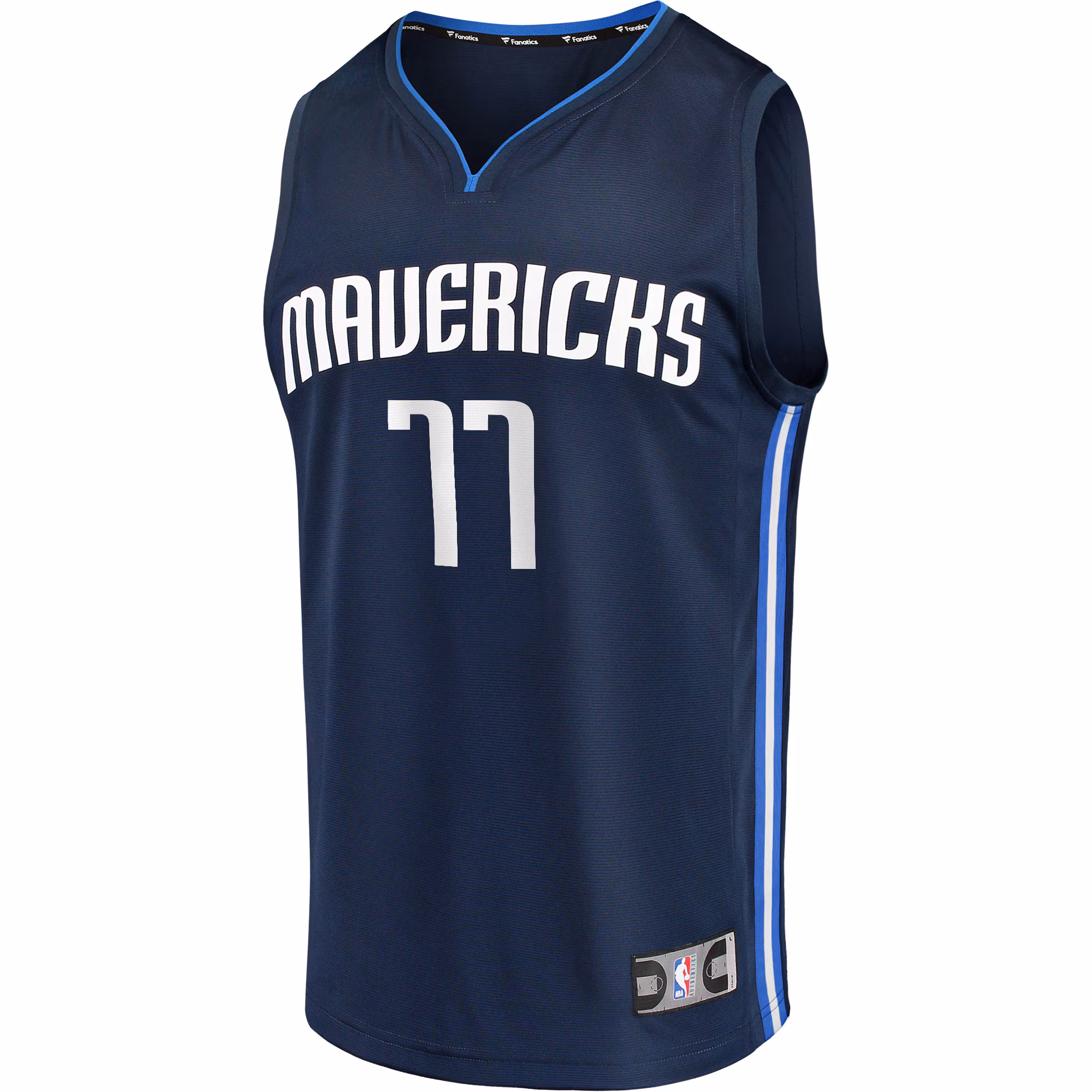 Luka Doncic Dallas Mavericks Fanatics Youth Fast Break Replica Player Team Jersey - Statement Edition - Navy