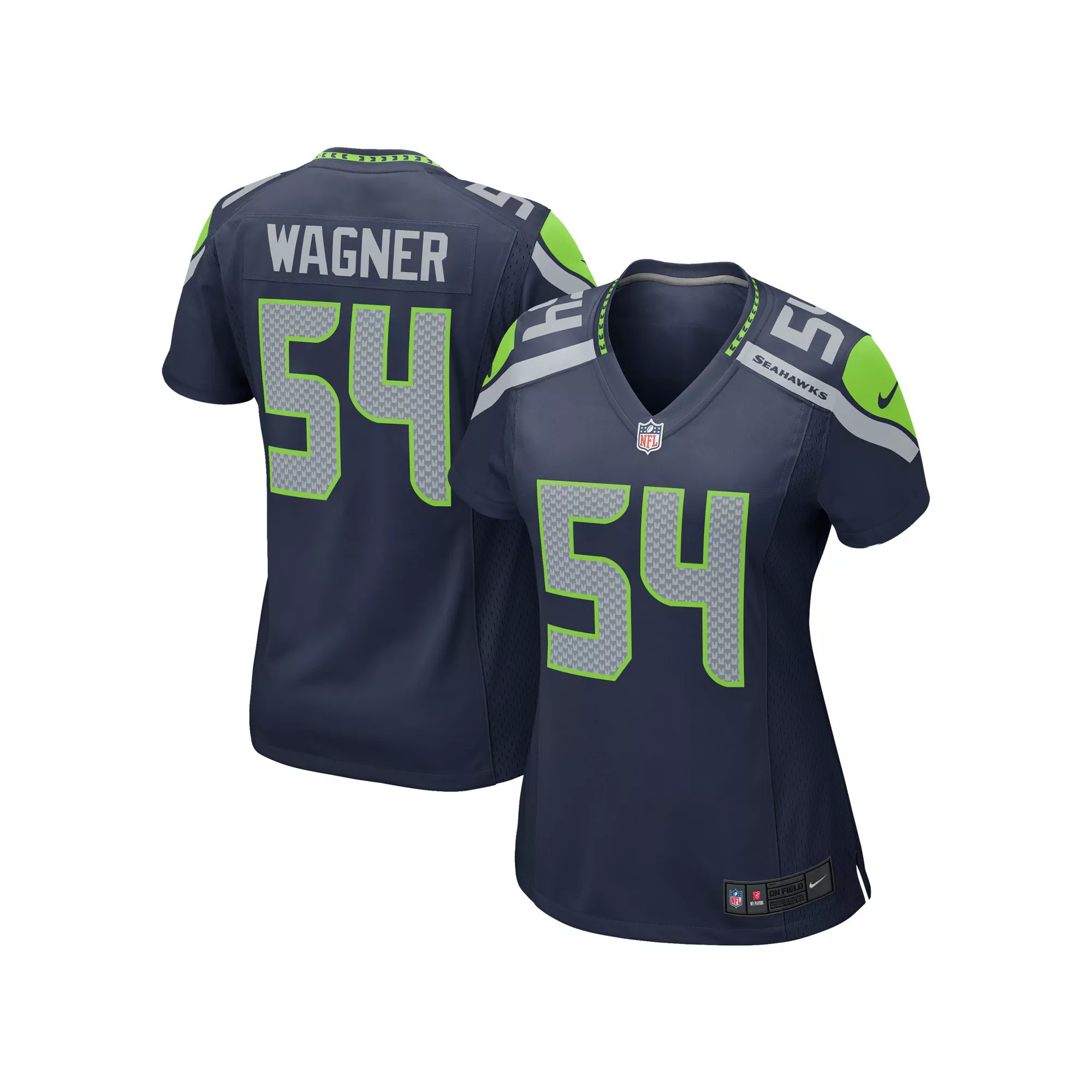 Women's Nike Bobby Wagner Navy Seattle Seahawks Game Jersey
