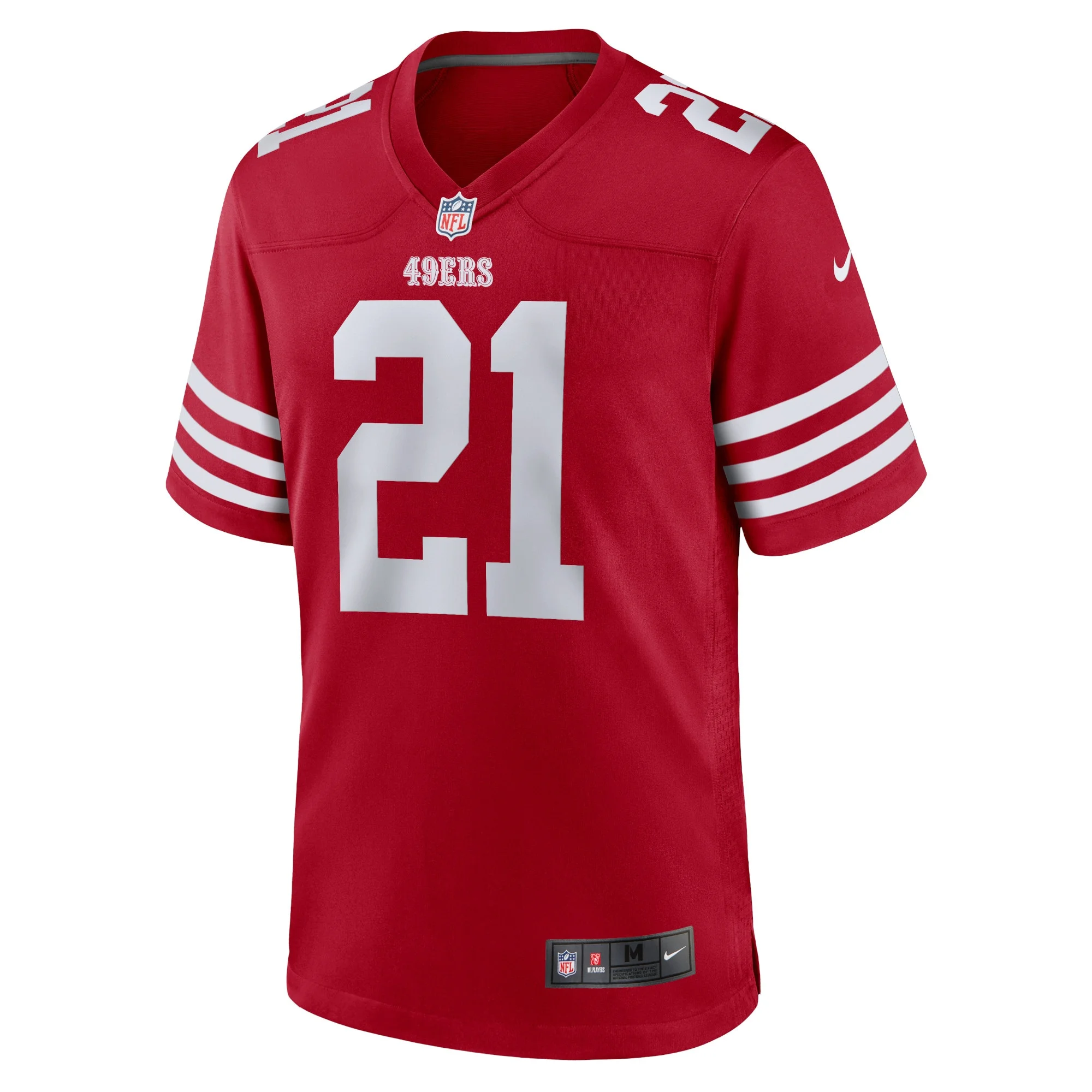 Men's Nike Frank Gore Scarlet San Francisco 49ers Retired Player Game Jersey