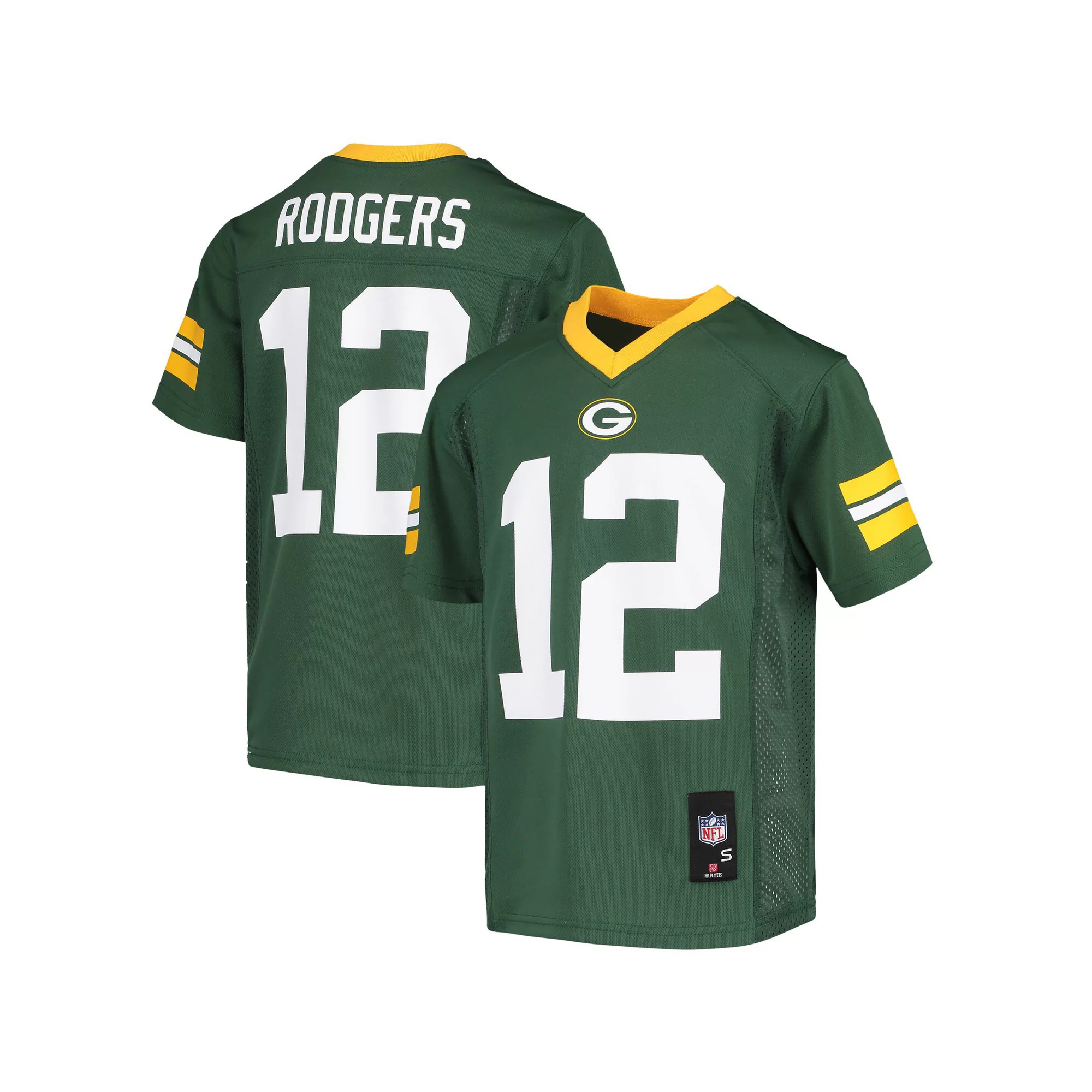 Youth Aaron Rodgers Green Green Bay Packers Replica Player Jersey