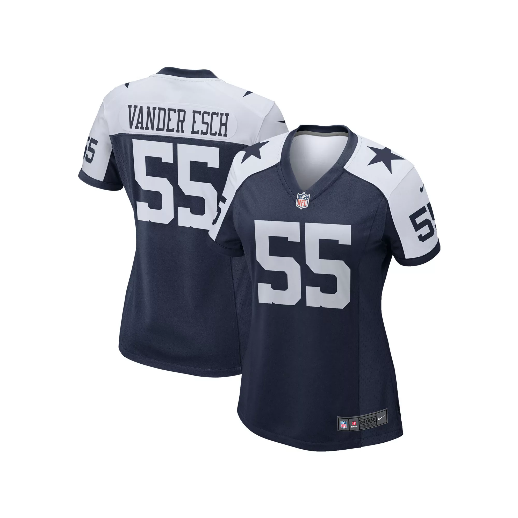 Women's Nike Leighton Vander Esch Navy Dallas Cowboys Alternate Game Team Jersey