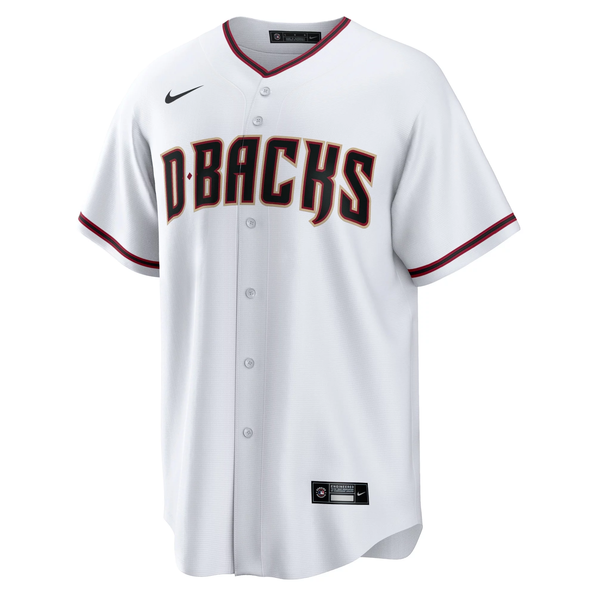 Men's Nike Corbin Carroll White Arizona Diamondbacks Home Replica Player Jersey