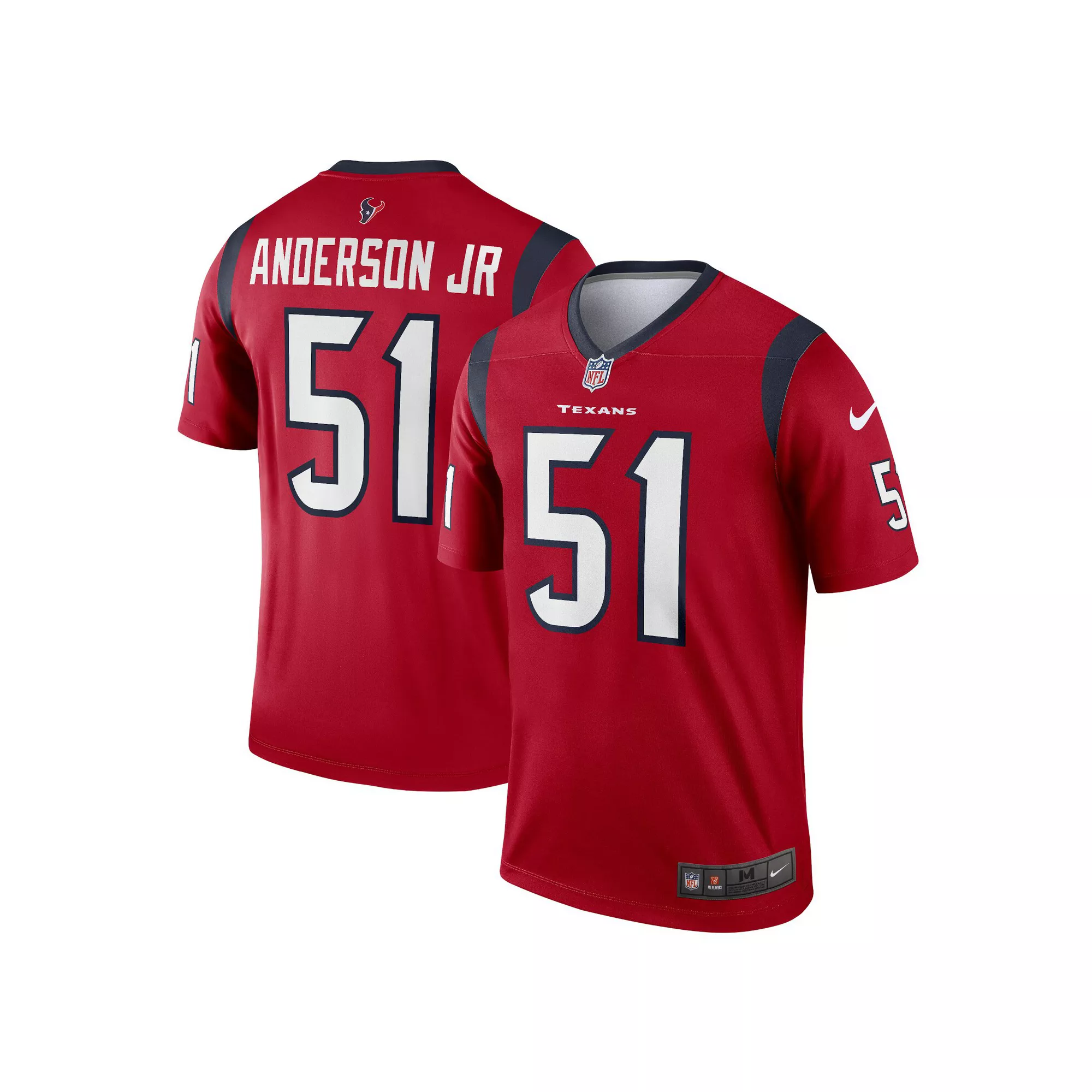 Men's Nike Will Anderson Jr. Red Houston Texans  Legend Jersey
