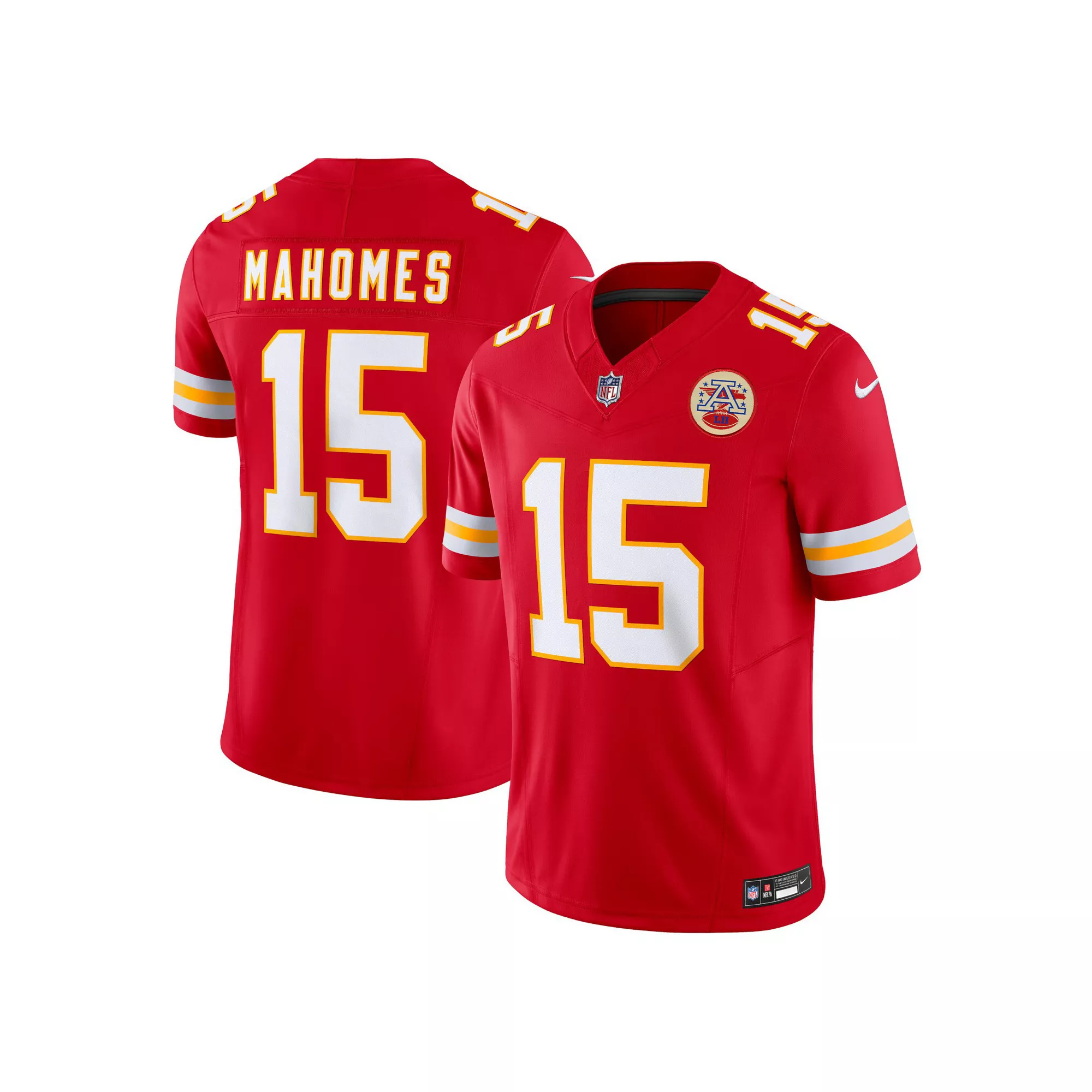 Men's Nike Patrick Mahomes Red Kansas City Chiefs Vapor F.U.S.E. Limited Jersey
