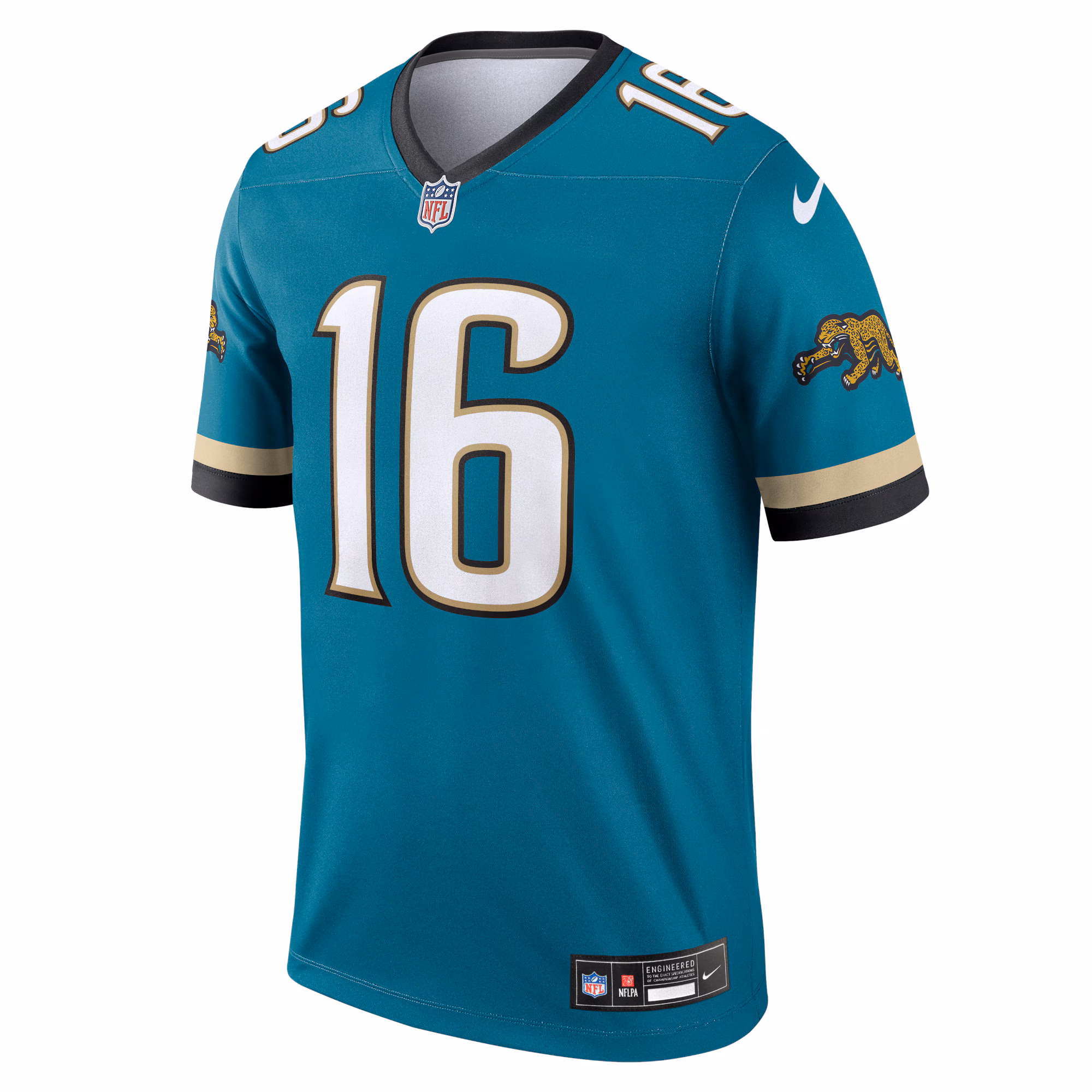Trevor Lawrence Jacksonville Jaguars Nike Prowler Throwback Legend Jersey - Teal