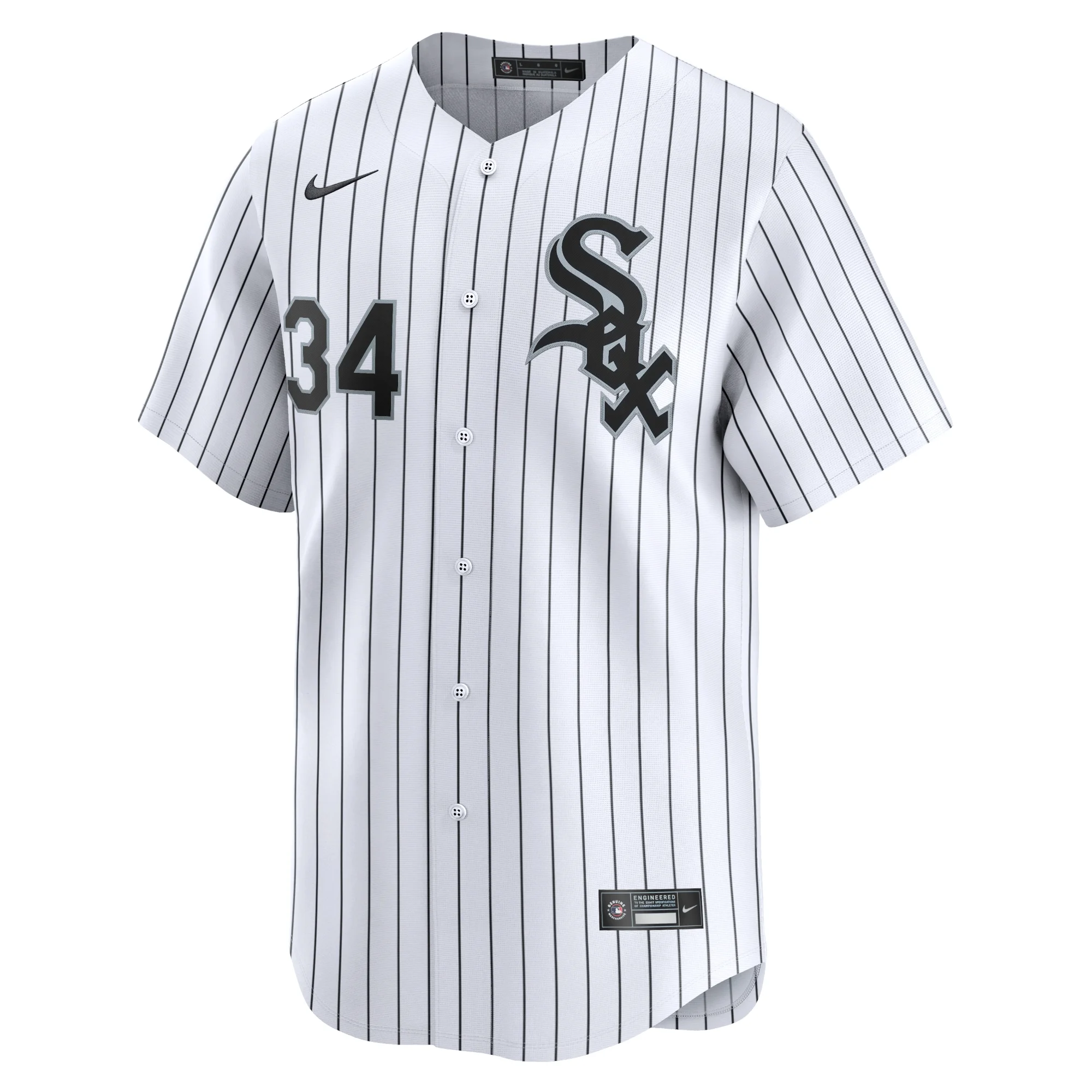 Men's Nike Michael Kopech White Chicago White Sox Home Limited Player Jersey