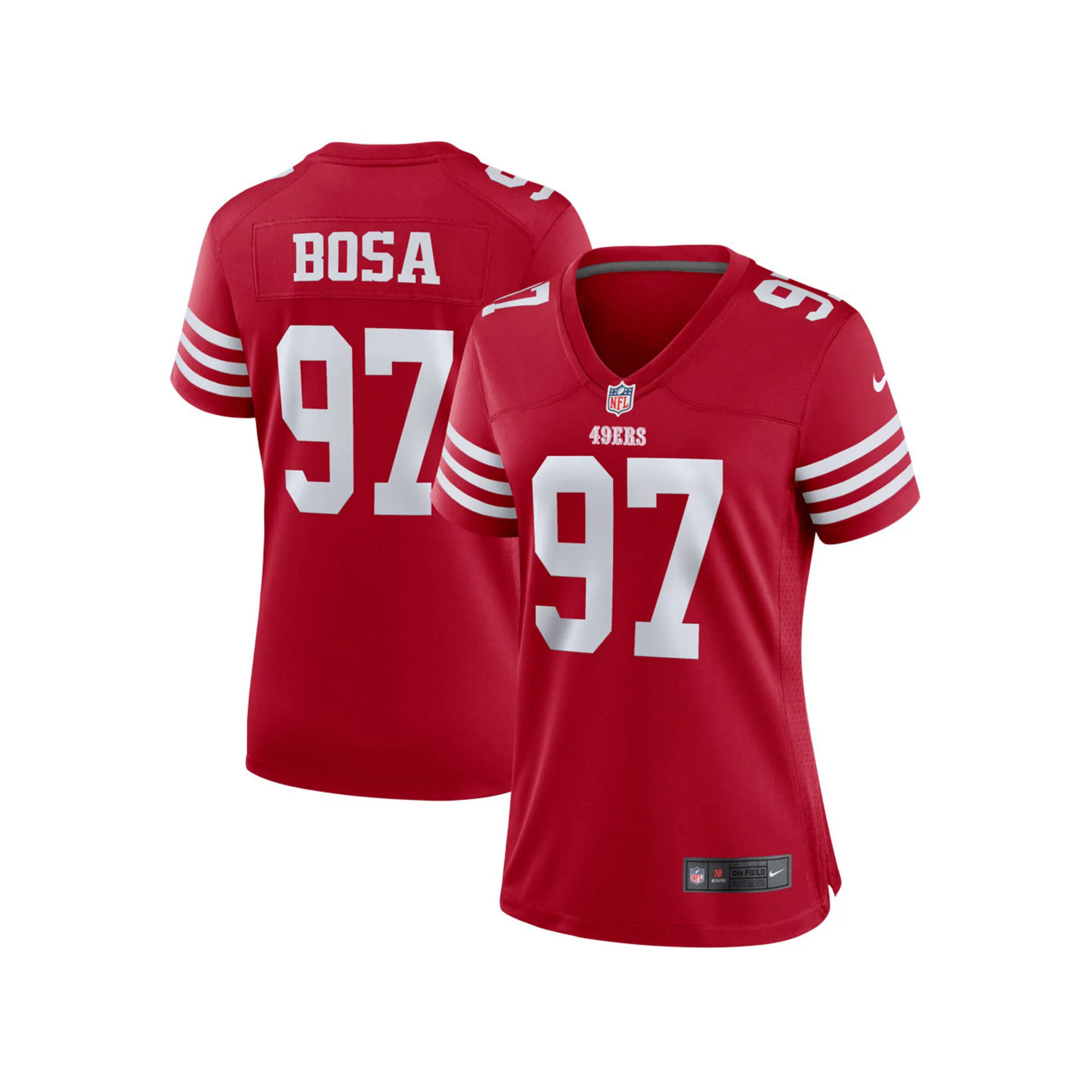 Women's Nike Nick Bosa Scarlet San Francisco 49ers Player Game Jersey