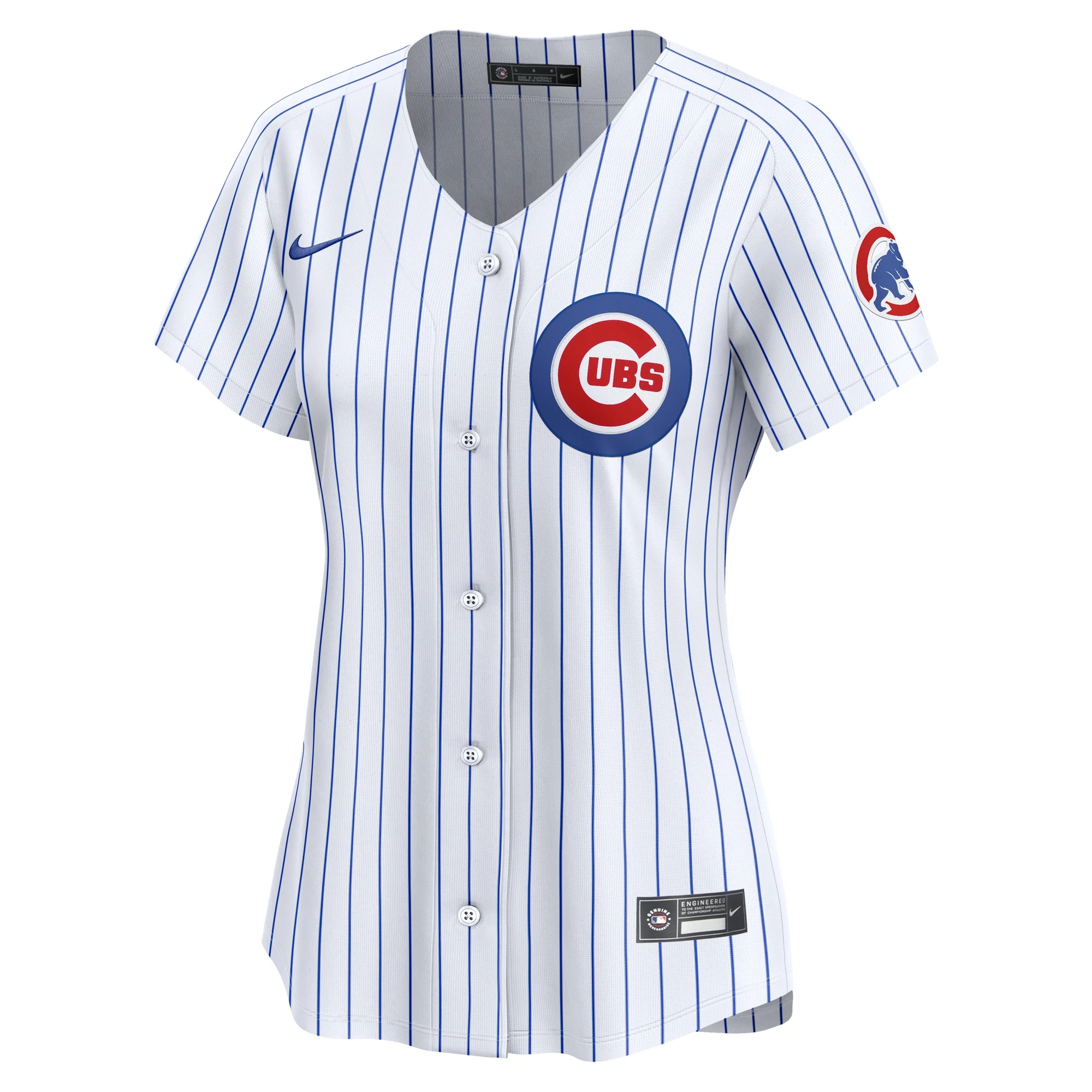 Women's Nike White Chicago Cubs #1 Mom Home Limited Jersey
