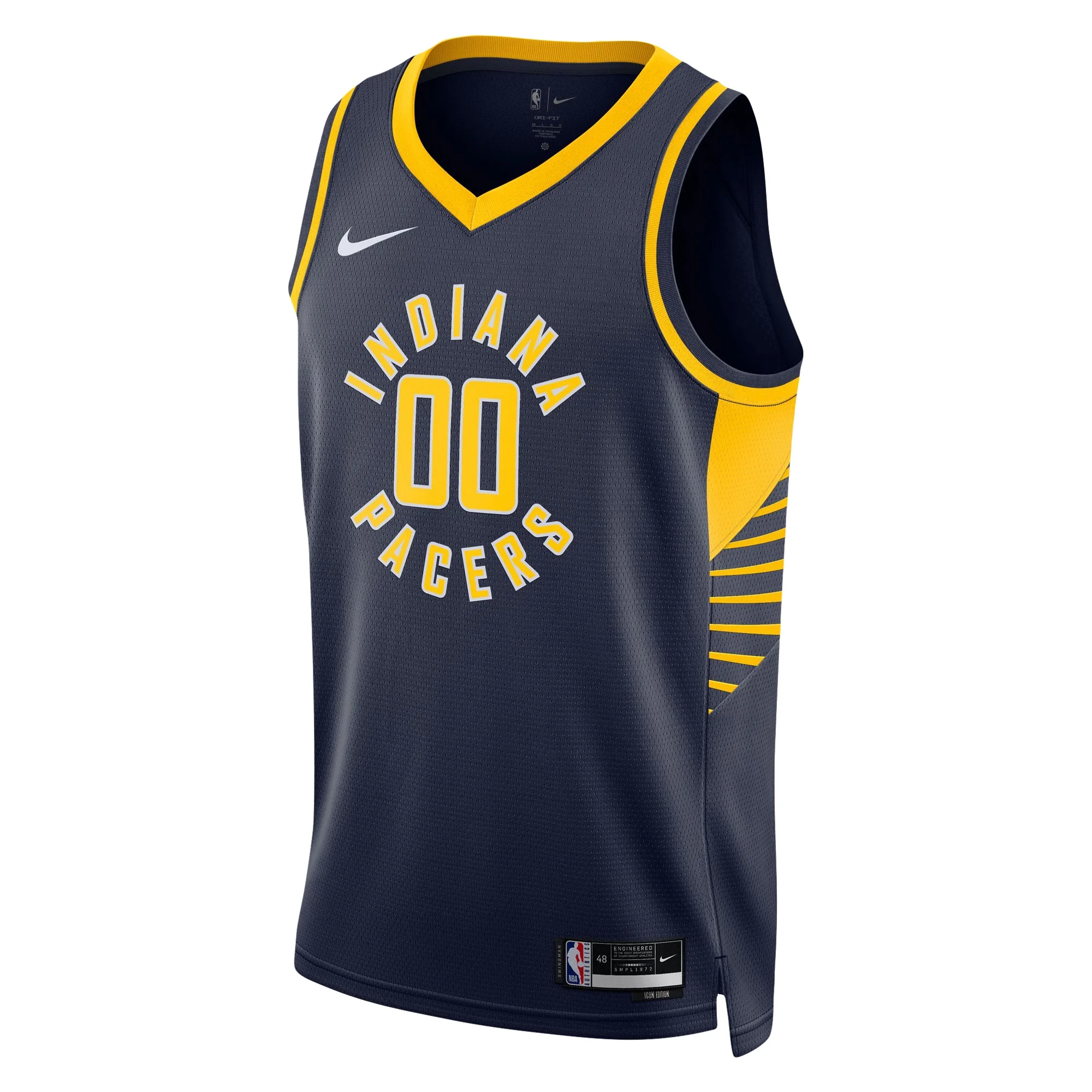 Unisex Nike Bennedict Mathurin Navy Indiana Pacers Swingman Jersey - Icon Edition