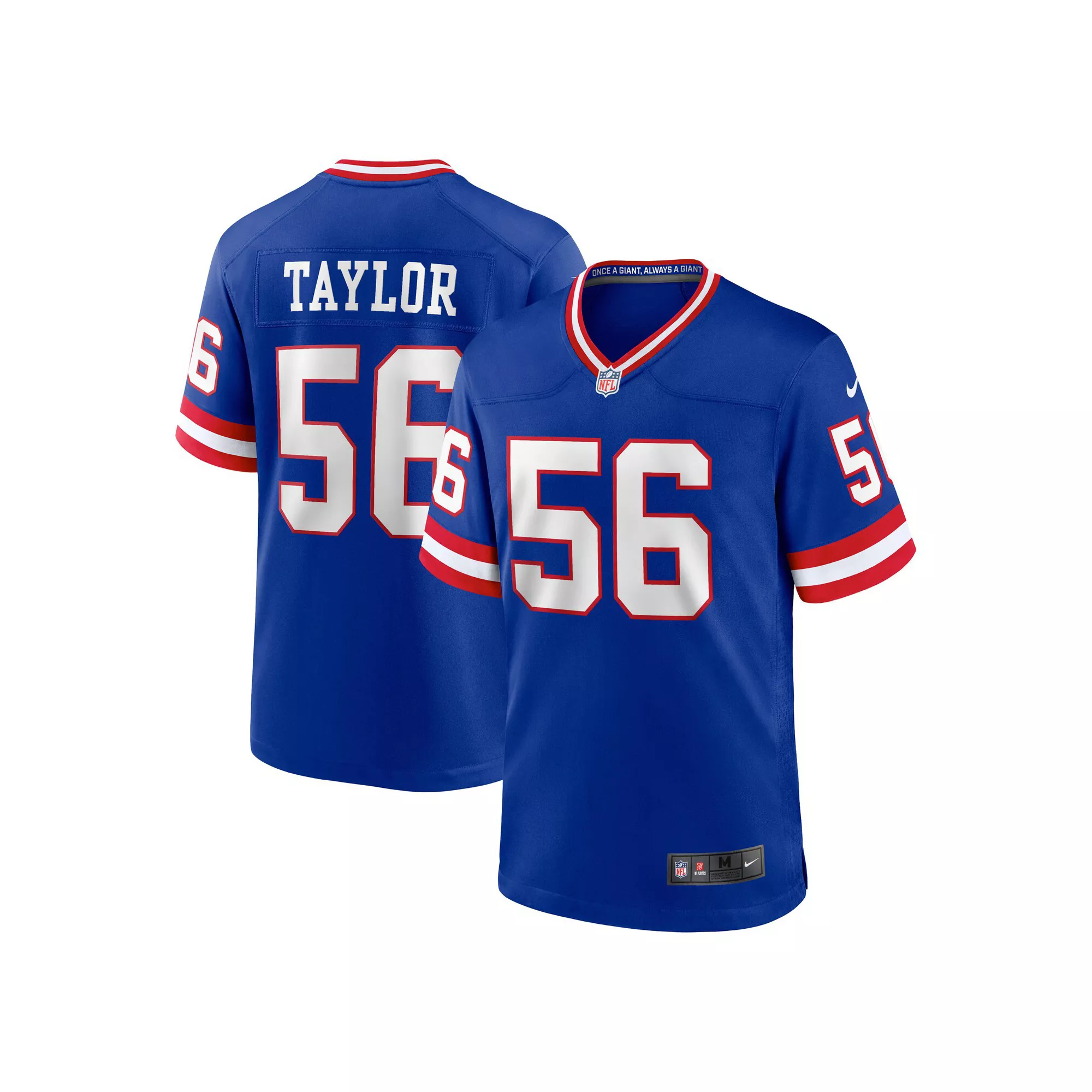 Men's Nike Lawrence Taylor Royal New York Giants Classic Retired Player Game Jersey