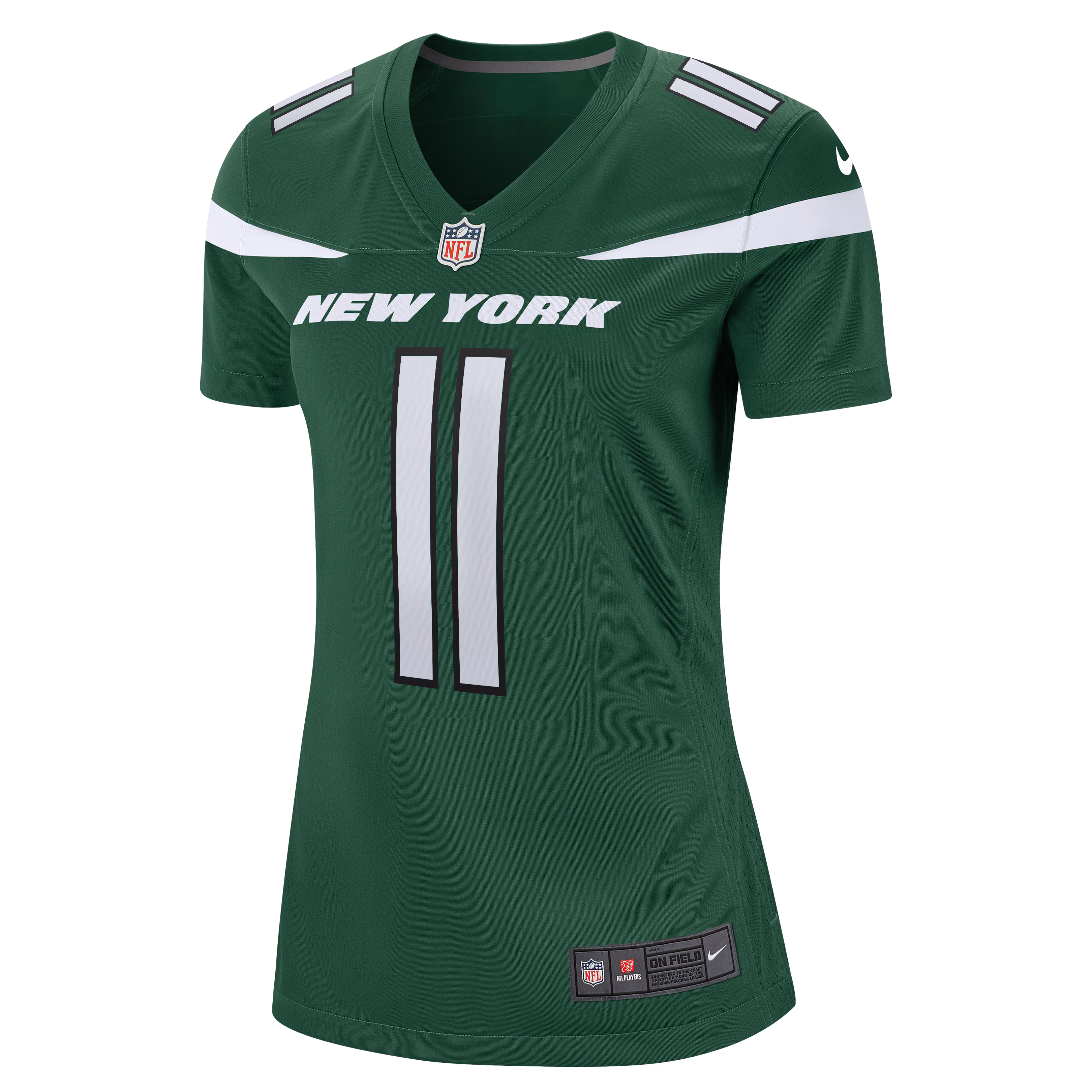 Jermaine Johnson II New York Jets Nike Women's Game Jersey - Gotham Green