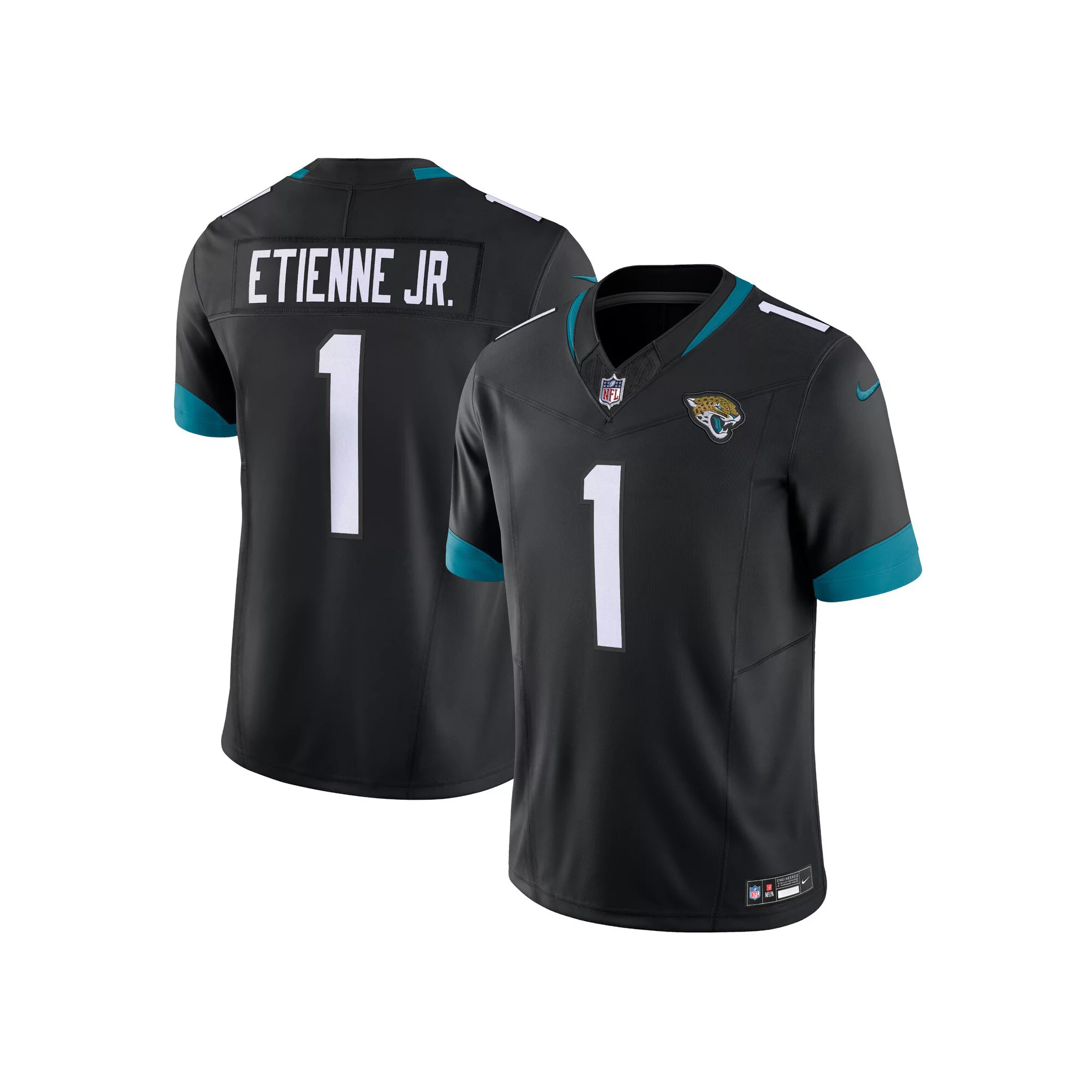 Men's Nike Travis Etienne Black Jacksonville Jaguars Alternate Vapor F.U.S.E. Limited Jersey