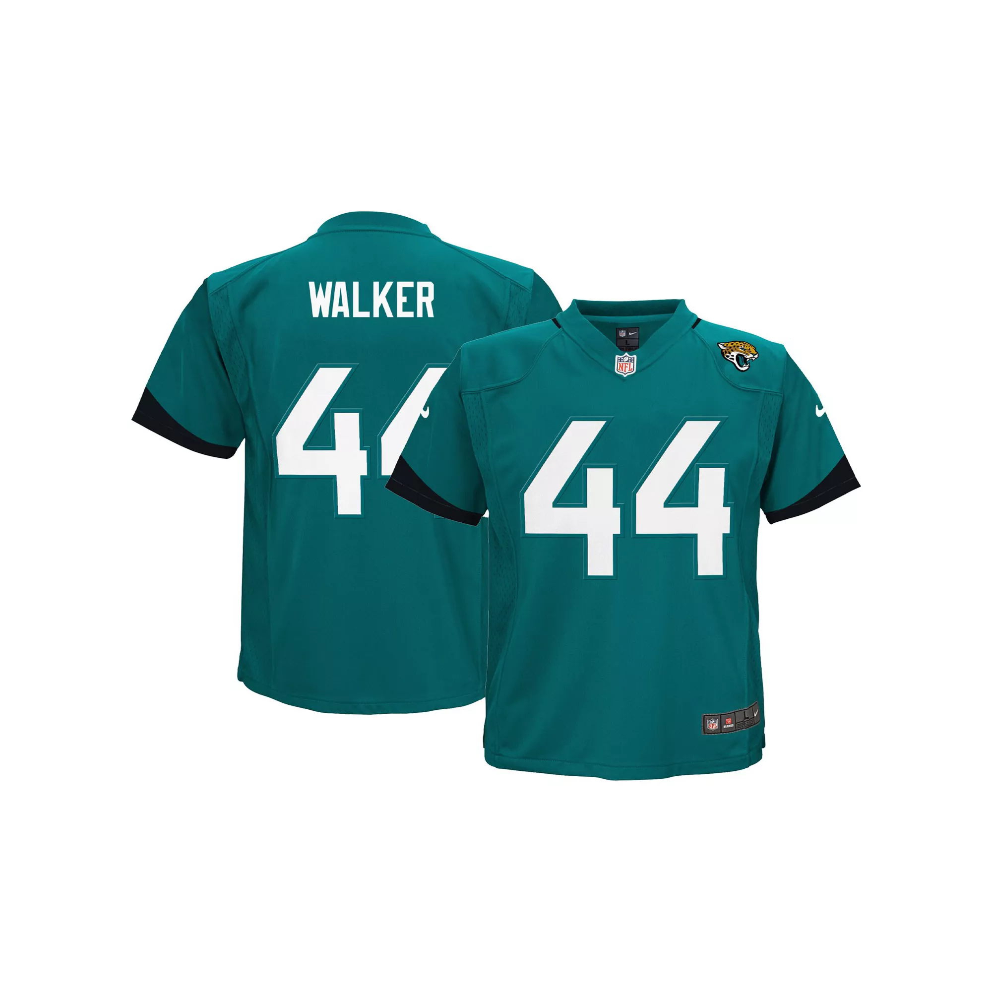 Preschool Nike Travon Walker Teal Jacksonville Jaguars Game Jersey