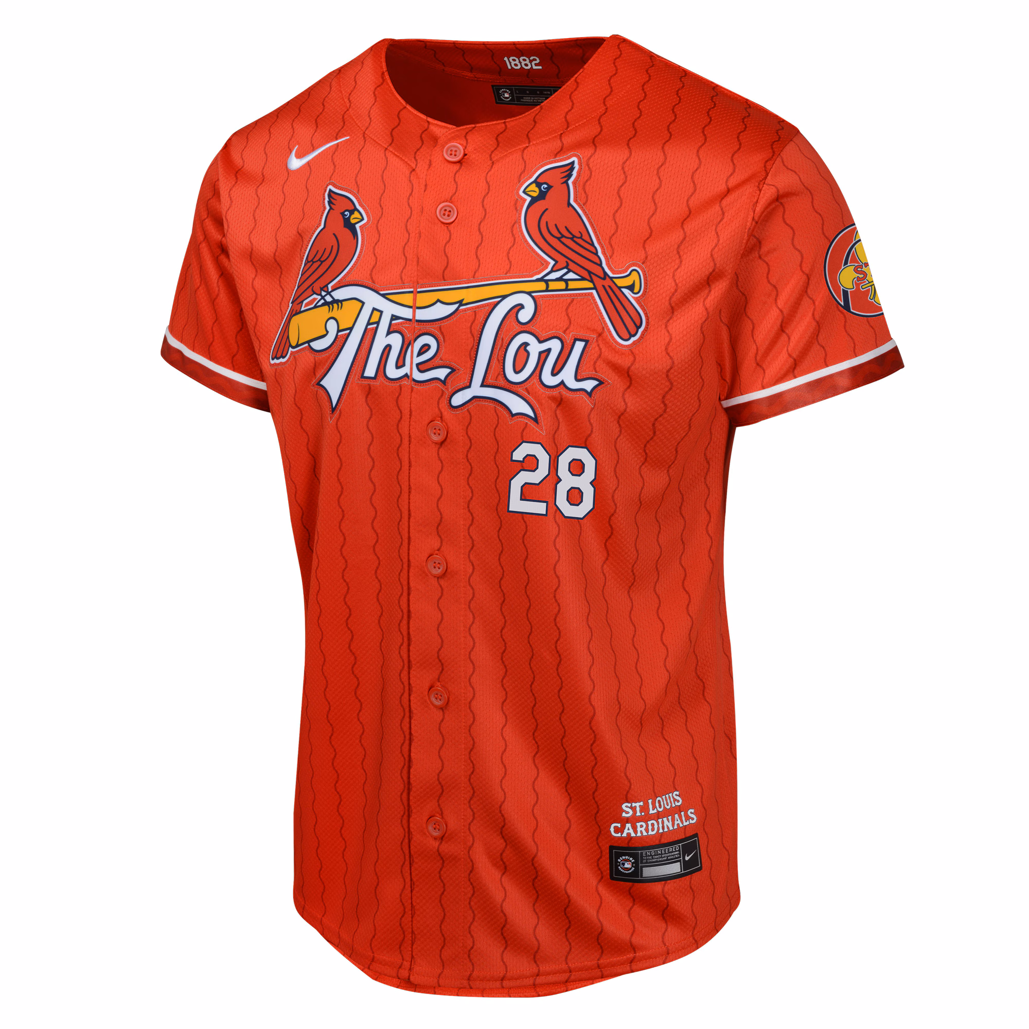 Nolan Arenado St. Louis Cardinals Nike Youth 2024 City Connect Limited Player Jersey - Red
