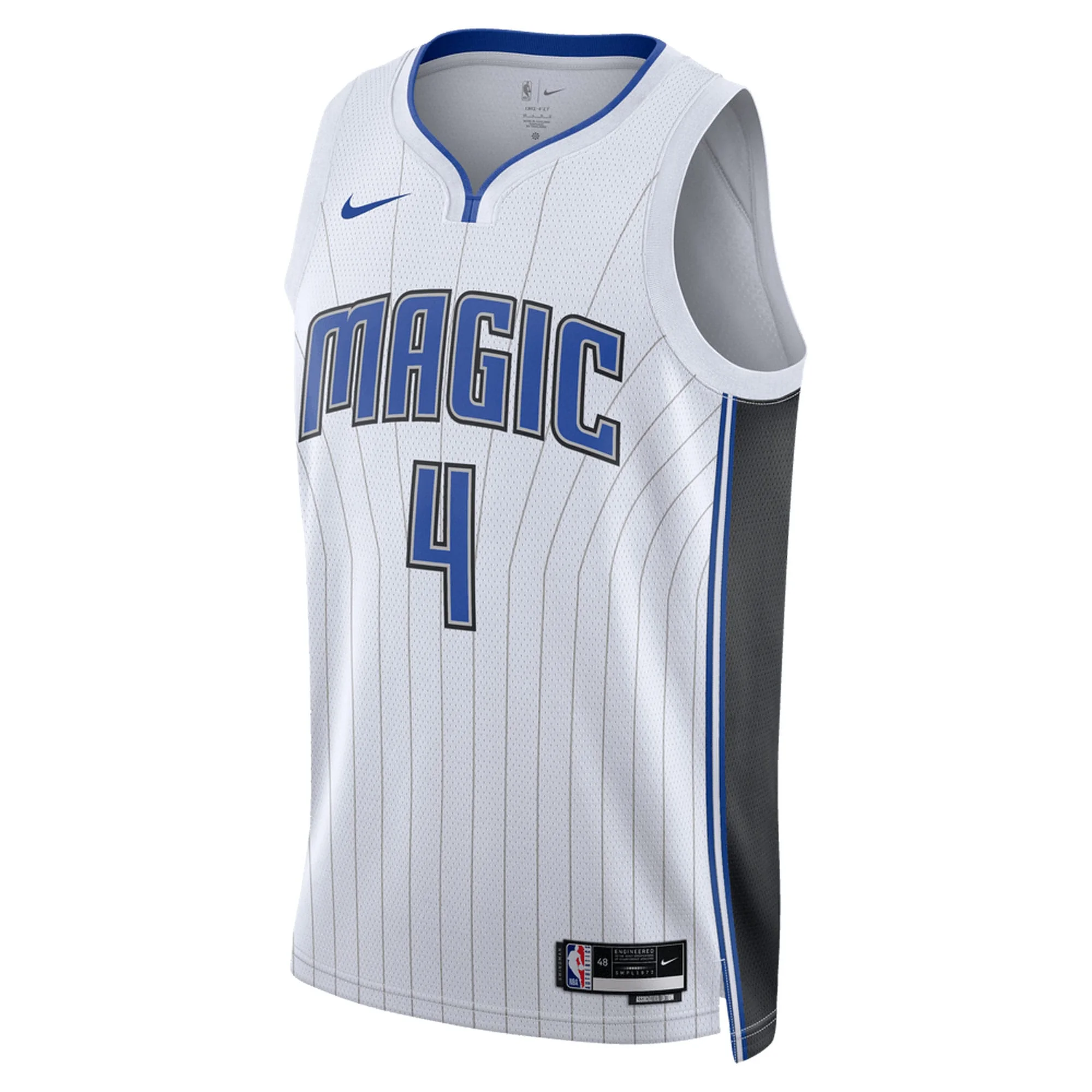 Unisex Nike Jalen Suggs White Orlando Magic Swingman Jersey - Association Edition