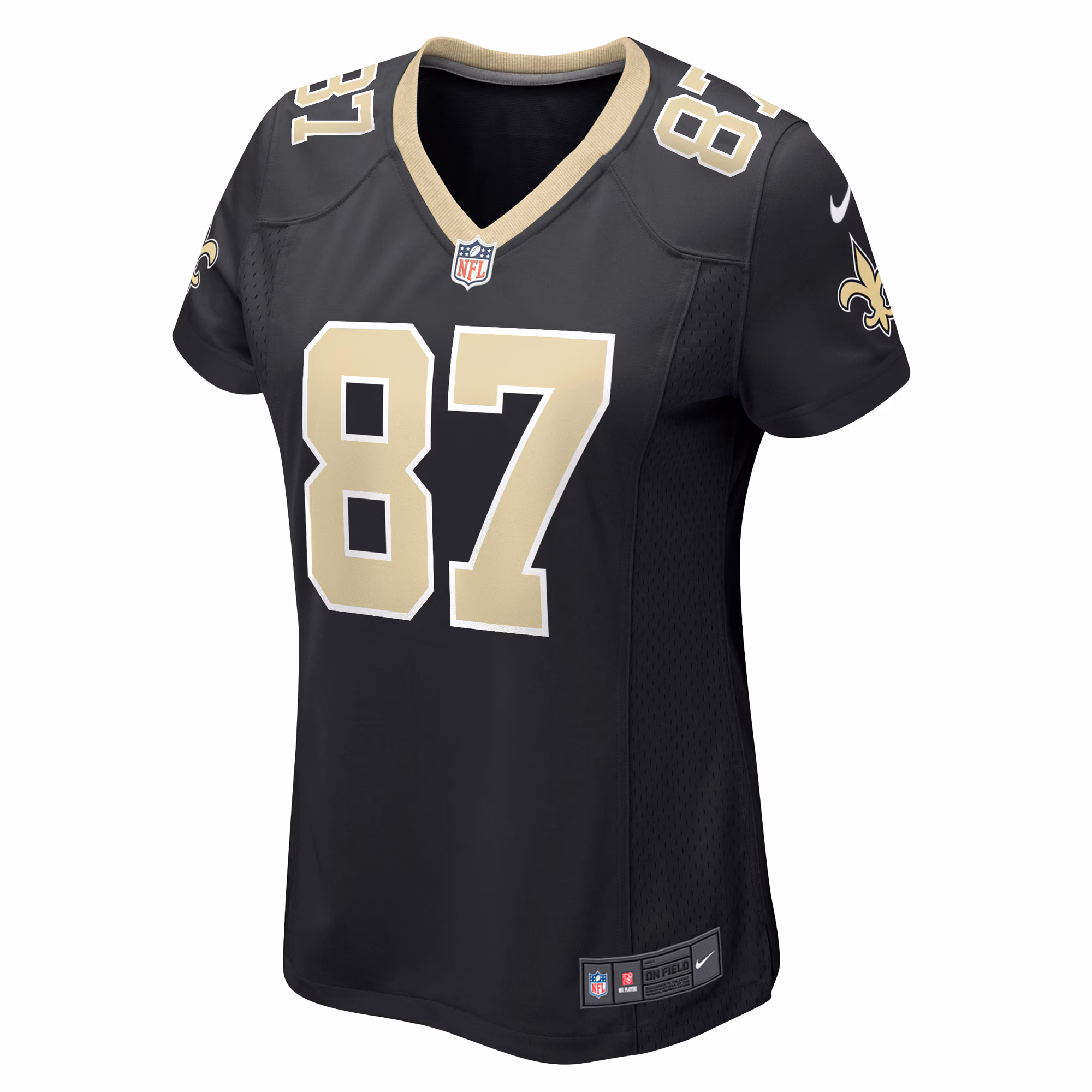 Lucas Krull New Orleans Saints Nike Women's Game Player Jersey - Black
