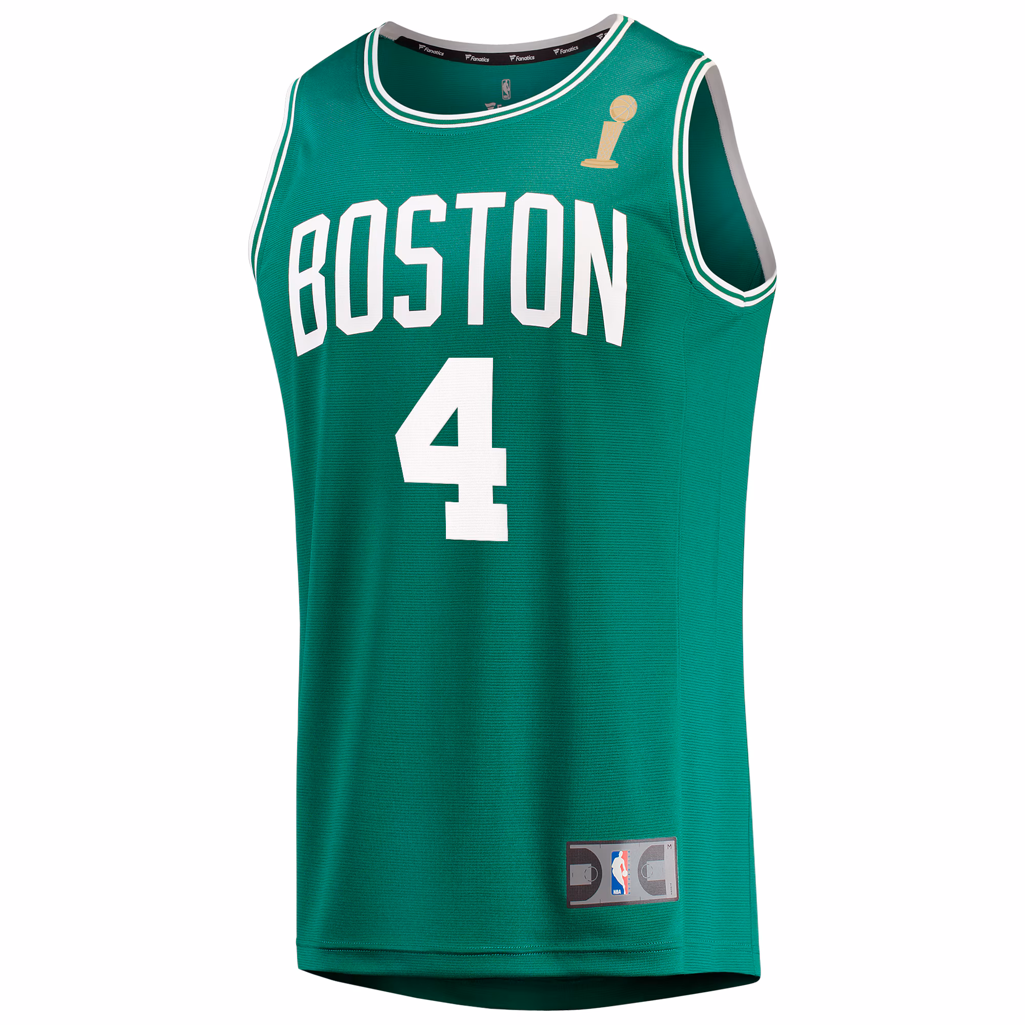 Jrue Holiday Boston Celtics Fanatics Youth 2024 NBA Finals Champions Fast Break Replica Player Jersey - Kelly Green - Icon Edition