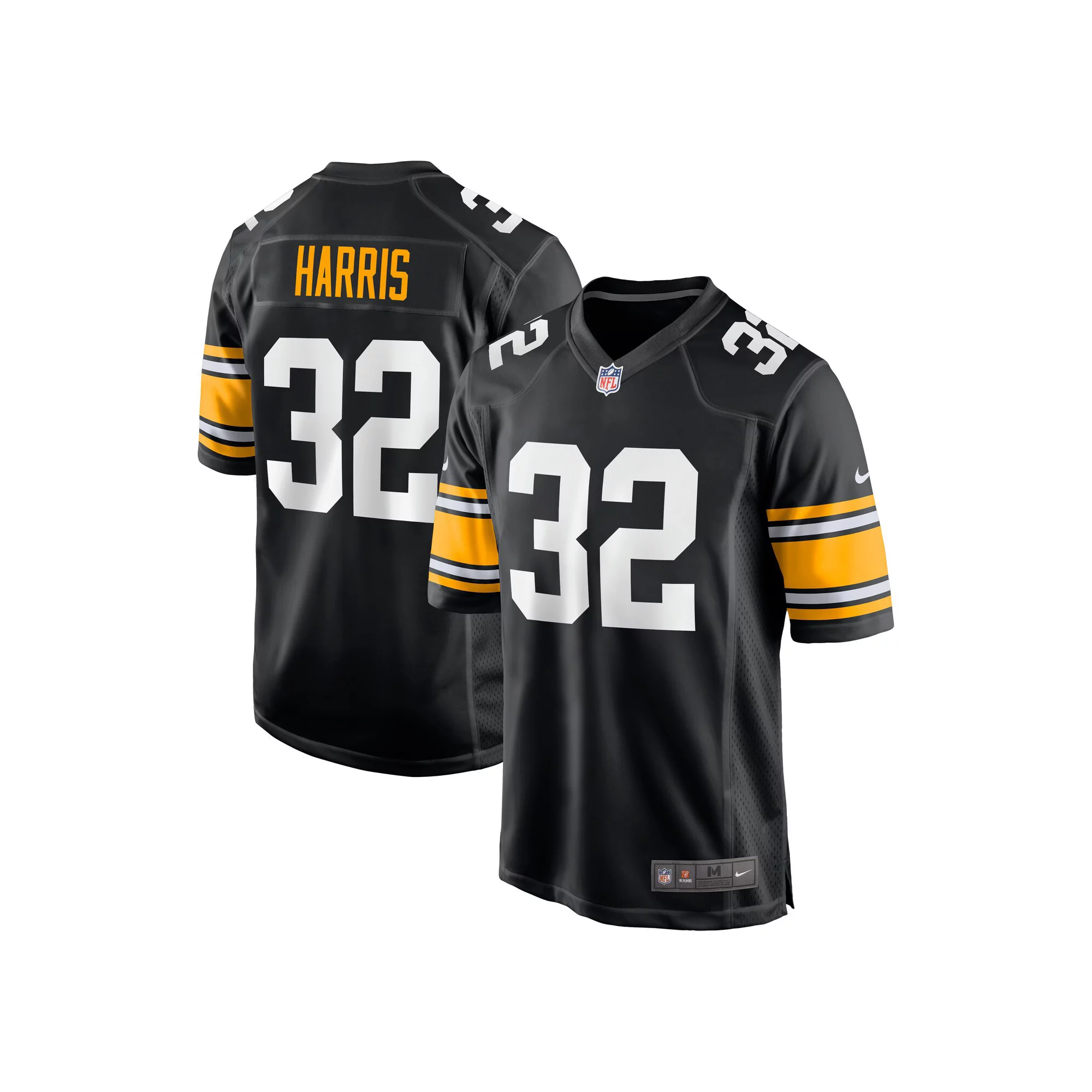 Men's Nike Franco Harris Black Pittsburgh Steelers Alternate Retired Player Jersey