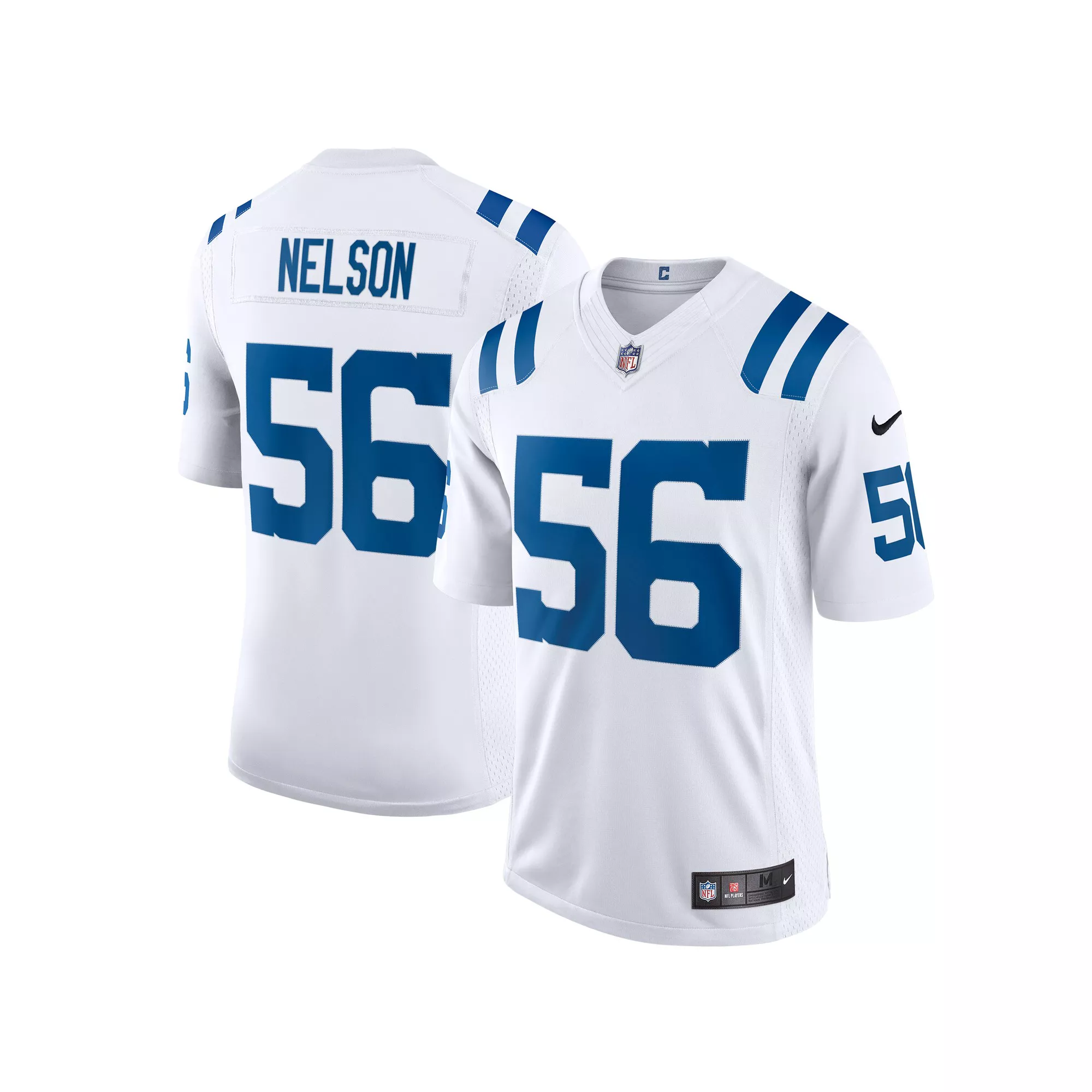 Men's Nike Quenton Nelson White Indianapolis Colts Vapor Limited Jersey