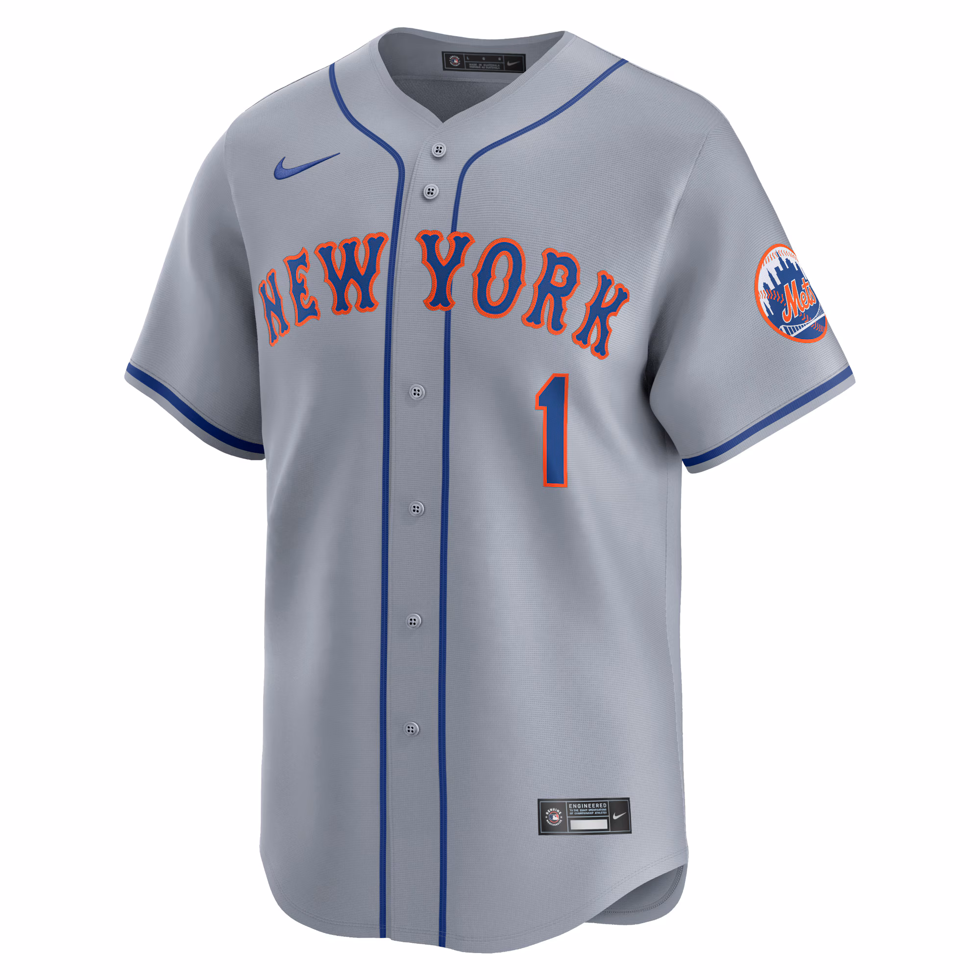 Jeff McNeil New York Mets Nike Away Limited Player Jersey - Gray