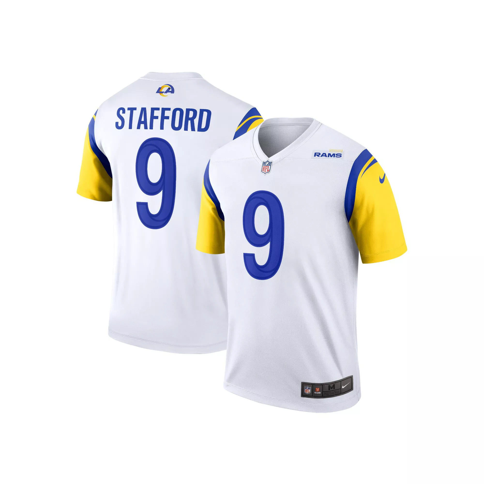 Men's Nike Matthew Stafford White Los Angeles Rams Legend Jersey