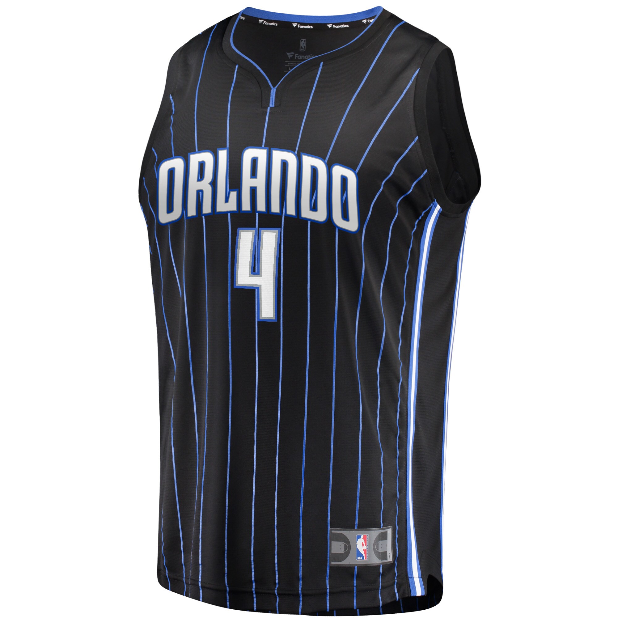 Jalen Suggs Orlando Magic Fanatics Fast Break Replica Jersey Black - Icon Edition