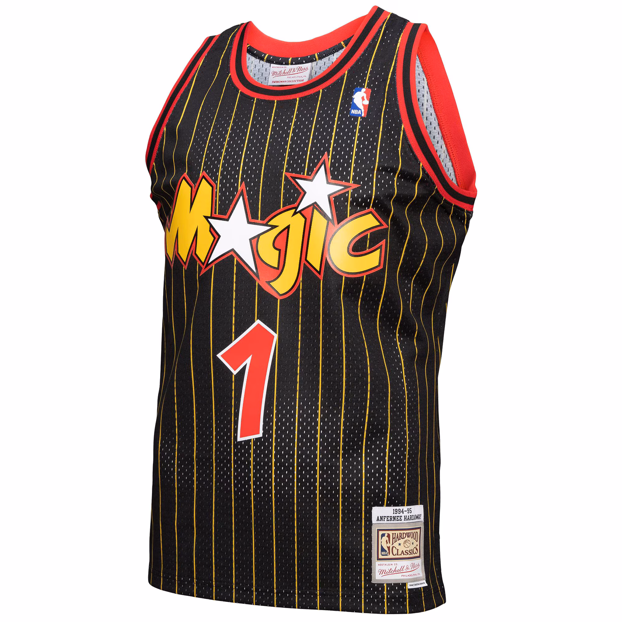 Penny Hardaway Orlando Magic Mitchell & Ness 1994-95 Hardwood Classics Reload 3.0 Swingman Jersey - Black