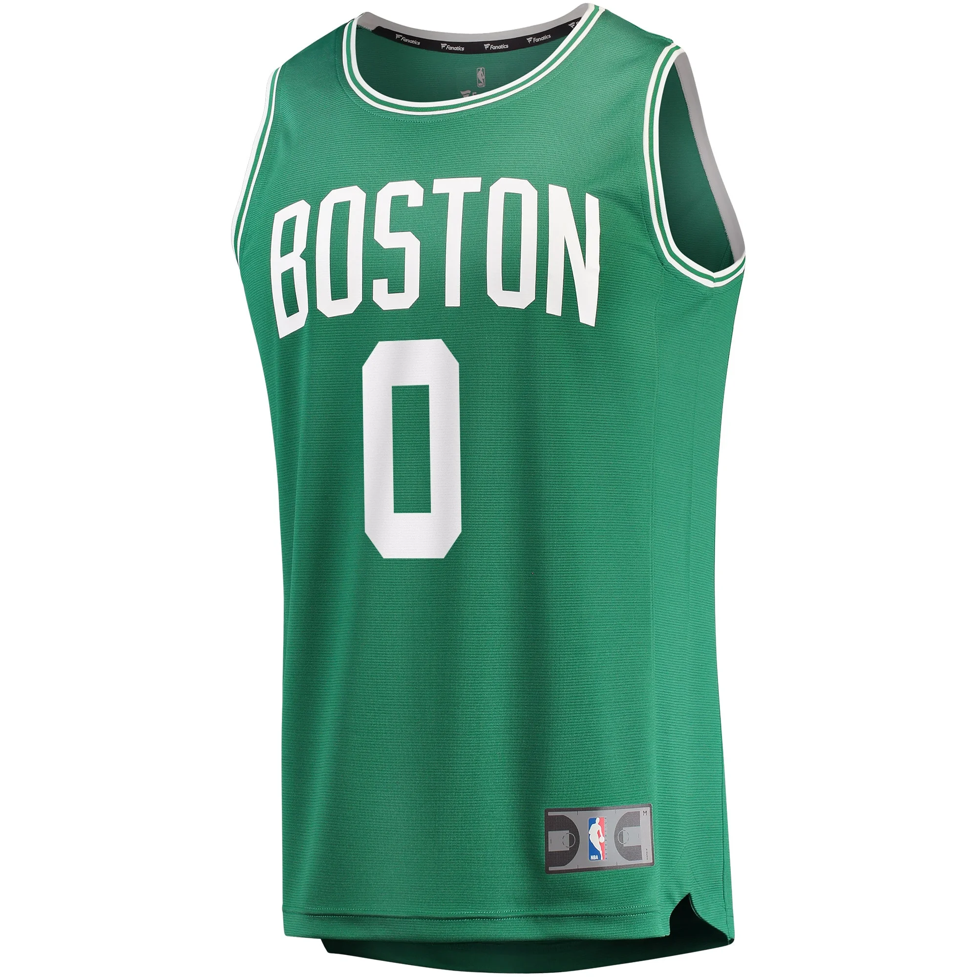 Youth Fanatics Jayson Tatum Kelly Green Boston Celtics Fast Break Player Jersey - Icon Edition