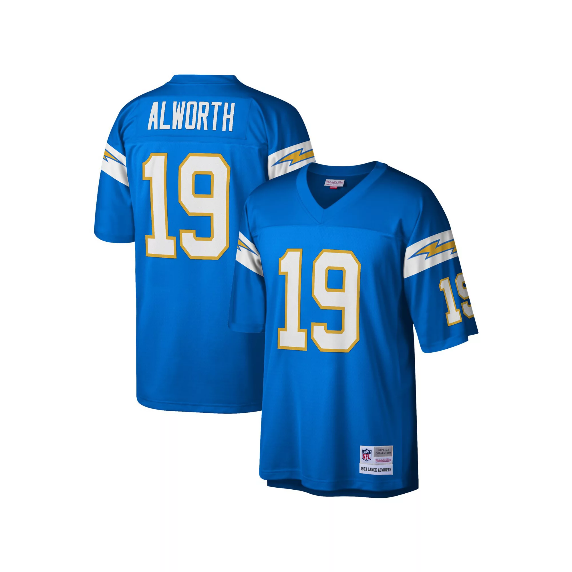 Men's Mitchell & Ness Lance Alworth Powder Blue Los Angeles Chargers Legacy Replica Jersey