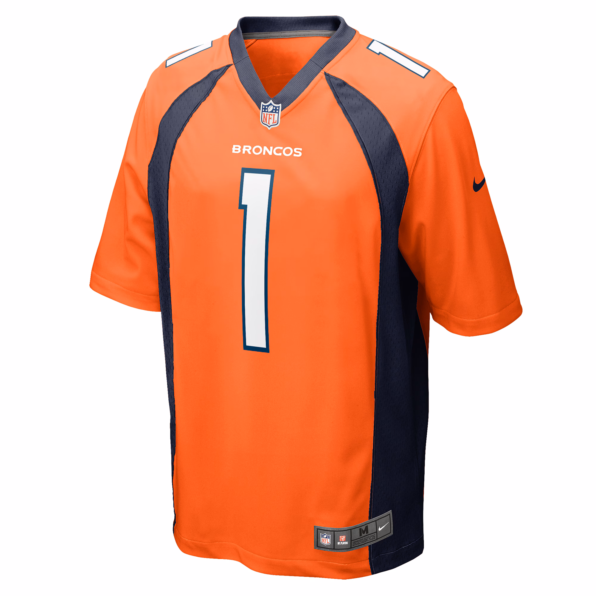 Tremon Smith Denver Broncos Nike Team Game Jersey -  Orange