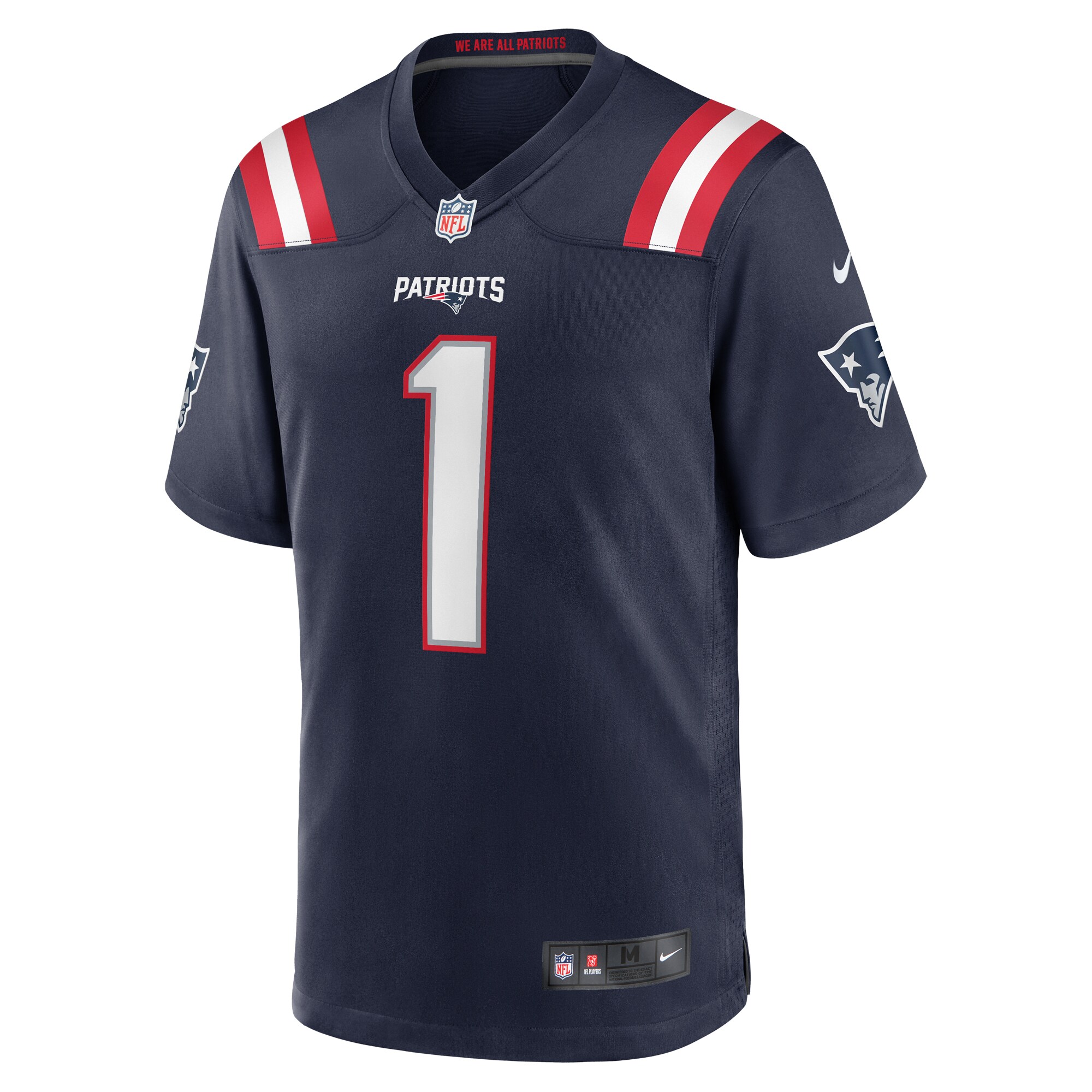 Ja'Lynn Polk New England Patriots Nike Team Game Jersey -  Navy