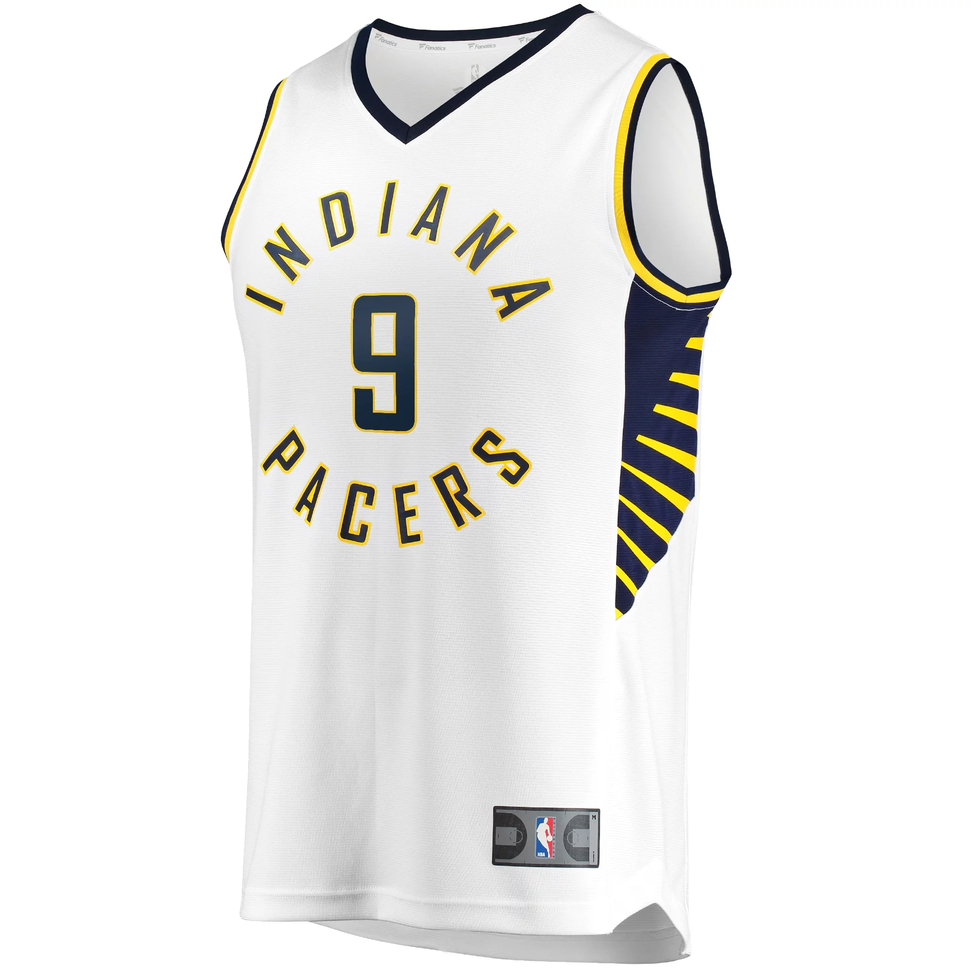 Men's Fanatics T.J. McConnell White Indiana Pacers Fast Break Player Replica Jersey - Association Edition