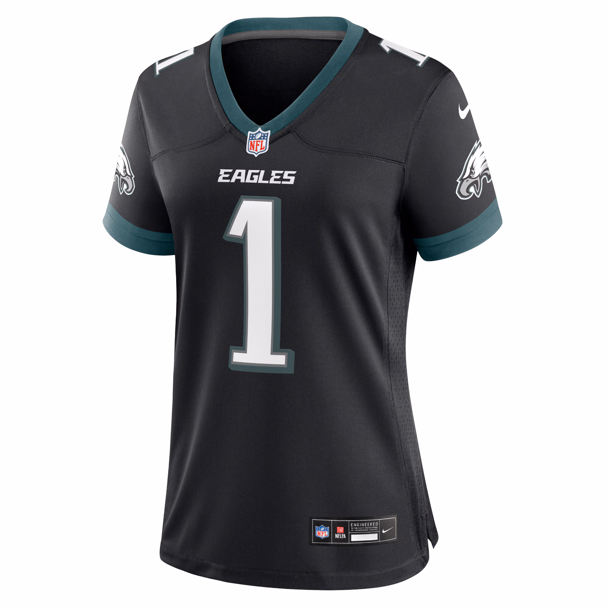 Jalen Hurts Philadelphia Eagles Nike Women's Alternate Game Jersey - Black