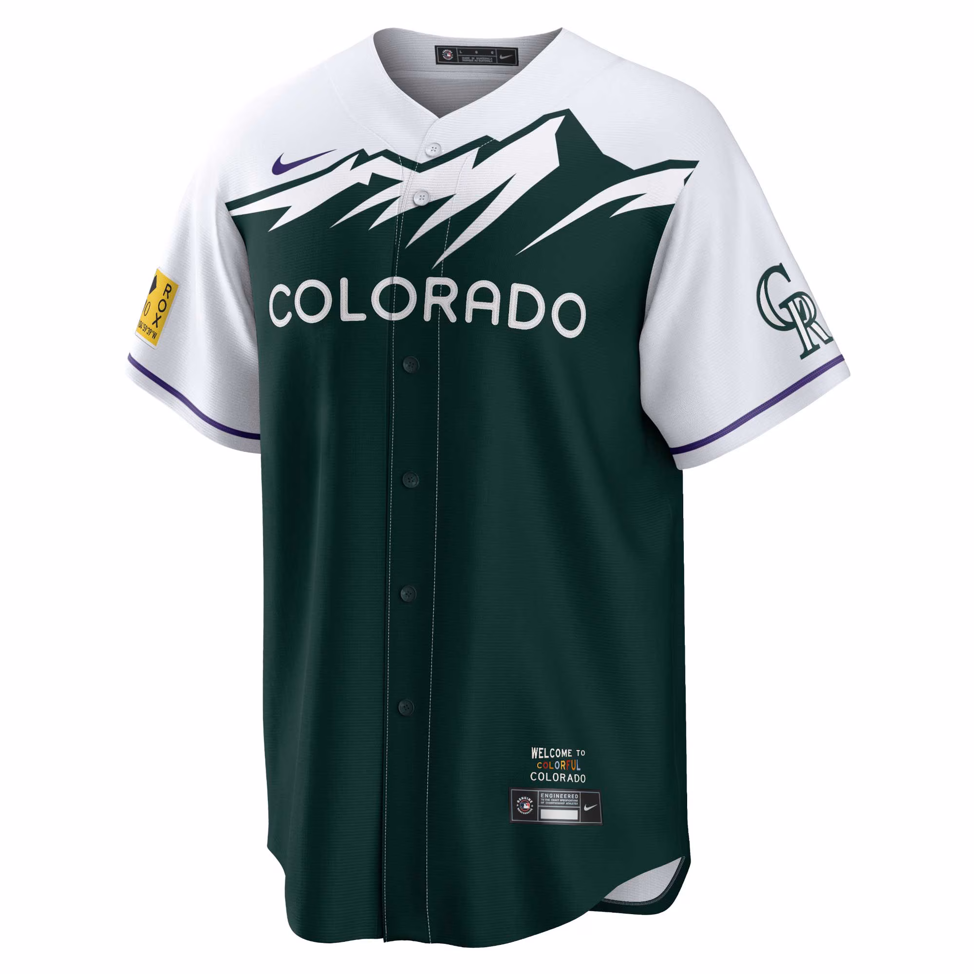 Kris Bryant Colorado Rockies Nike City Connect Replica Player Jersey - Green