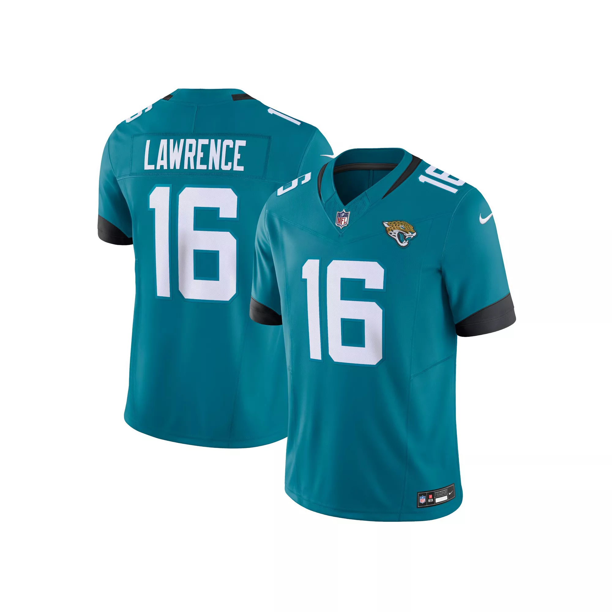 Men's Nike Trevor Lawrence Teal Jacksonville Jaguars Vapor F.U.S.E. Limited  Jersey