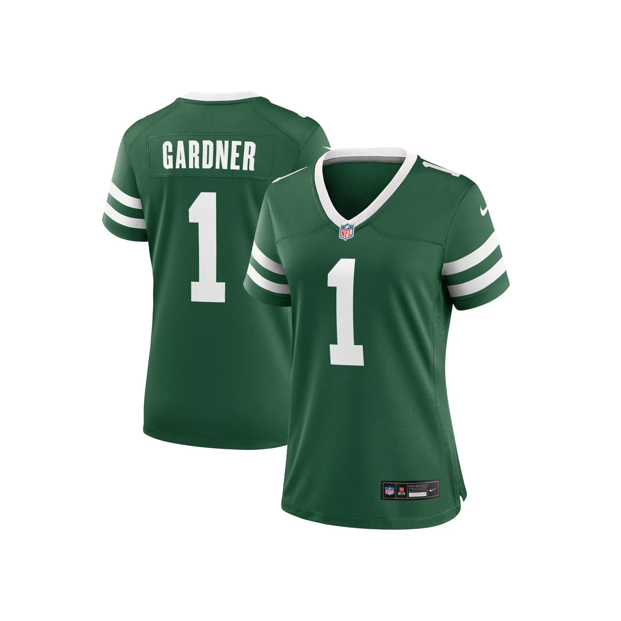 Women's Nike Ahmad Sauce Gardner Legacy Green New York Jets Game Jersey