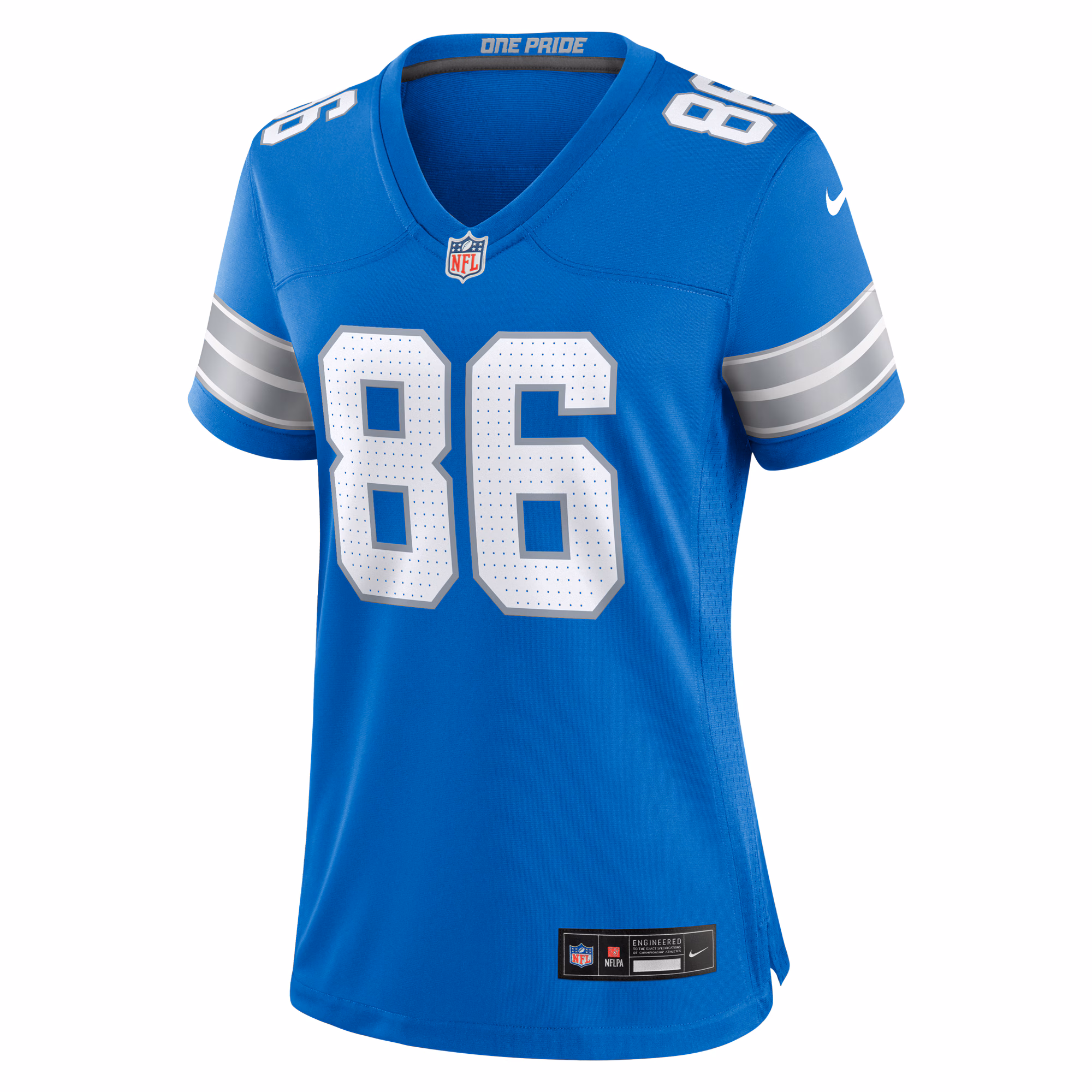 Sean McKeon Detroit Lions Nike Women's Game Jersey -  Blue