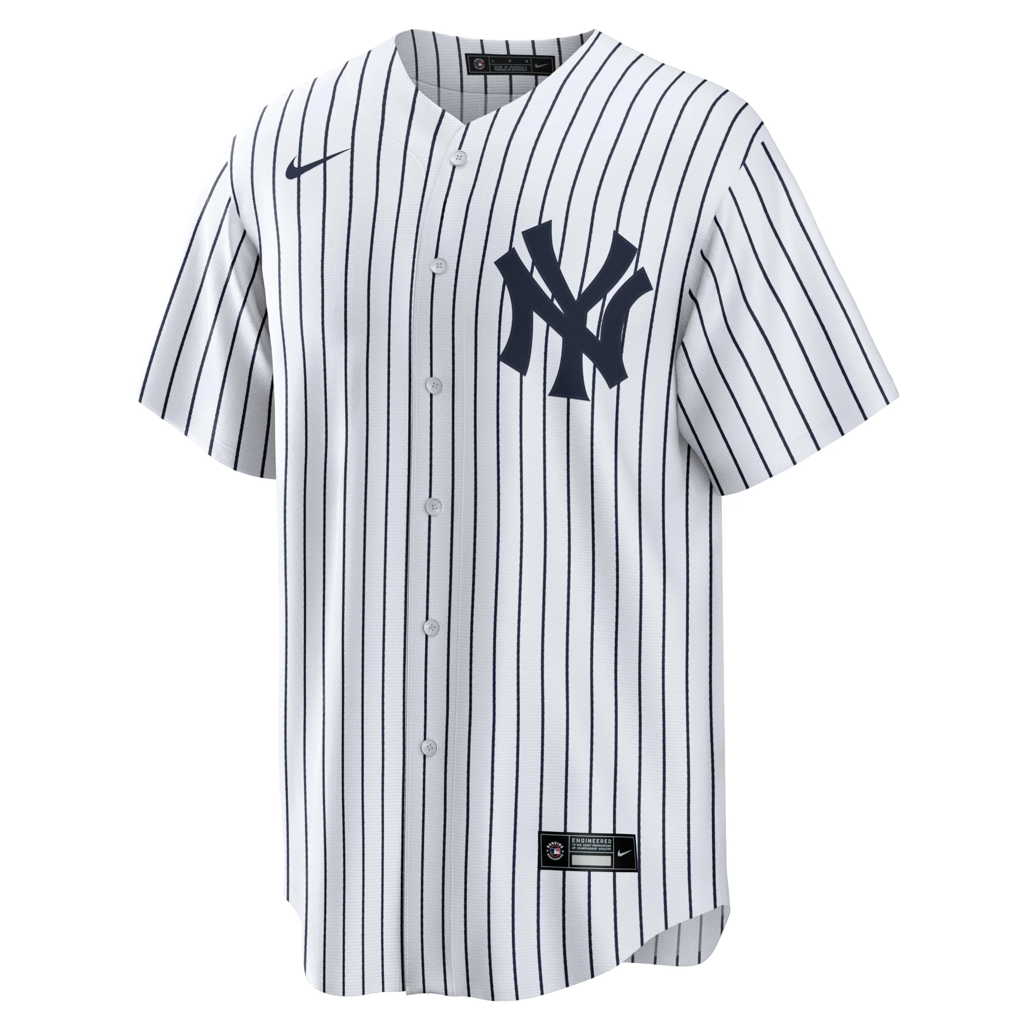 Men's Nike White New York Yankees Home Replica Team Jersey