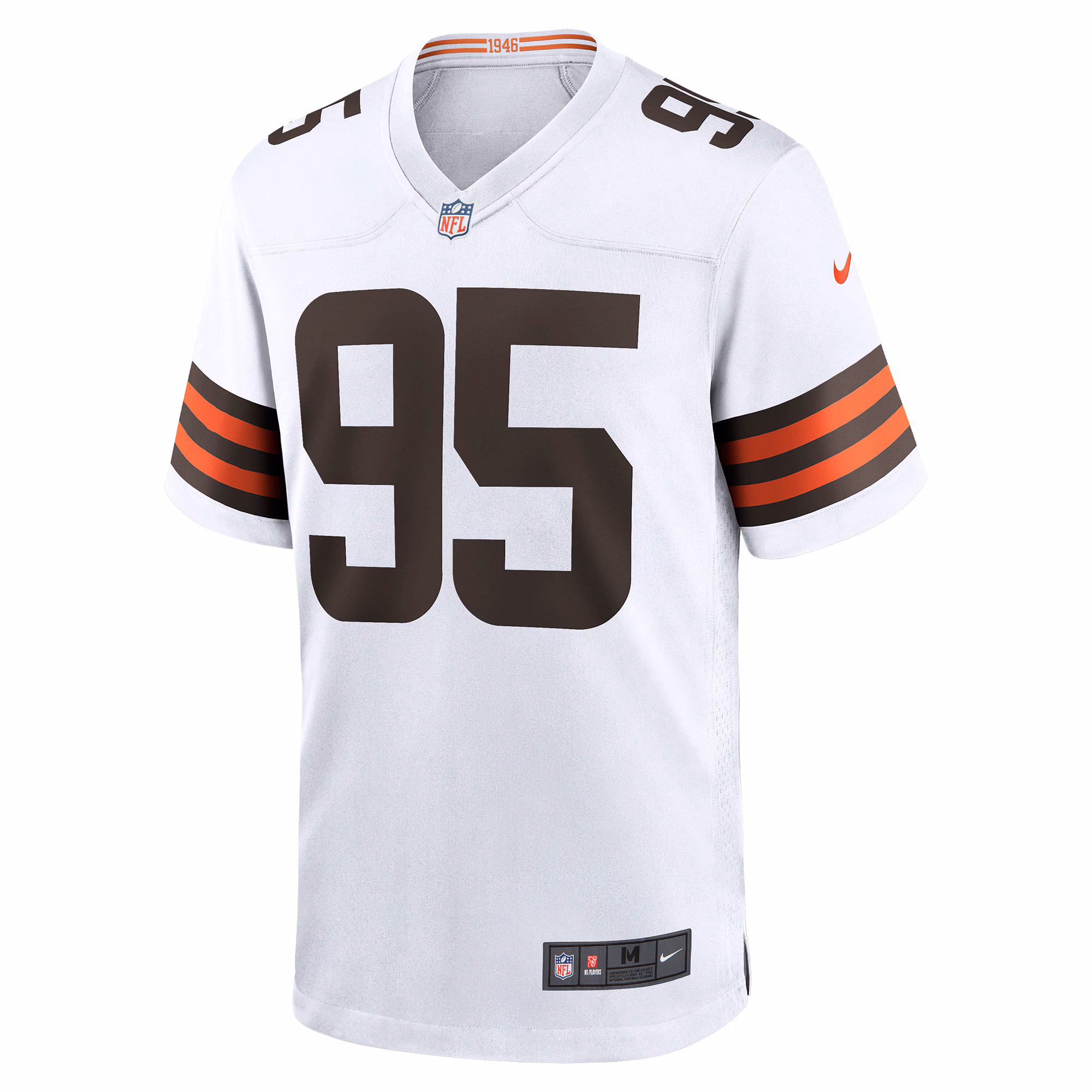 Myles Garrett Cleveland Browns Nike Away Game Jersey - White