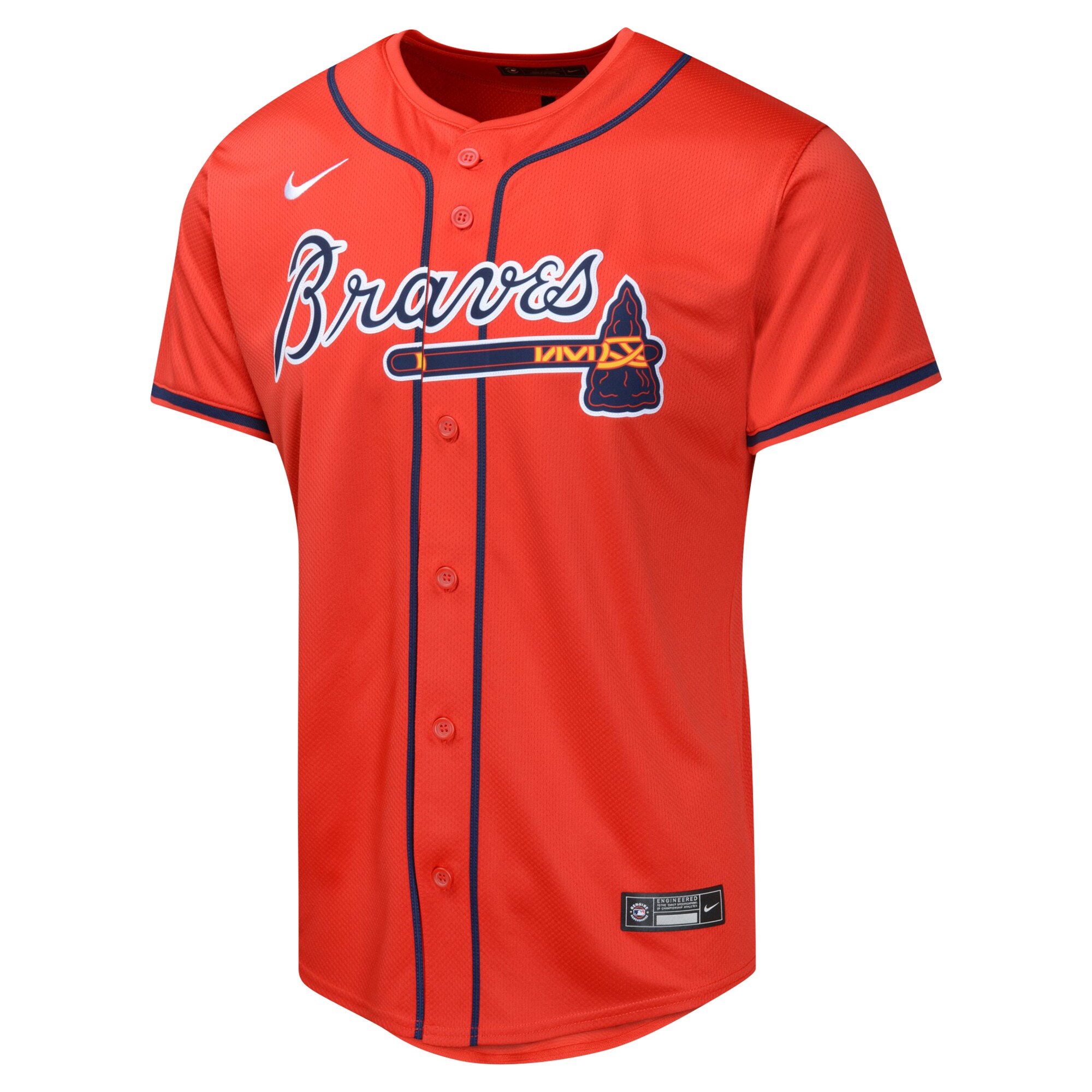 Ronald Acuña Jr. Atlanta Braves Nike Youth Alternate Limited Player Jersey - Red