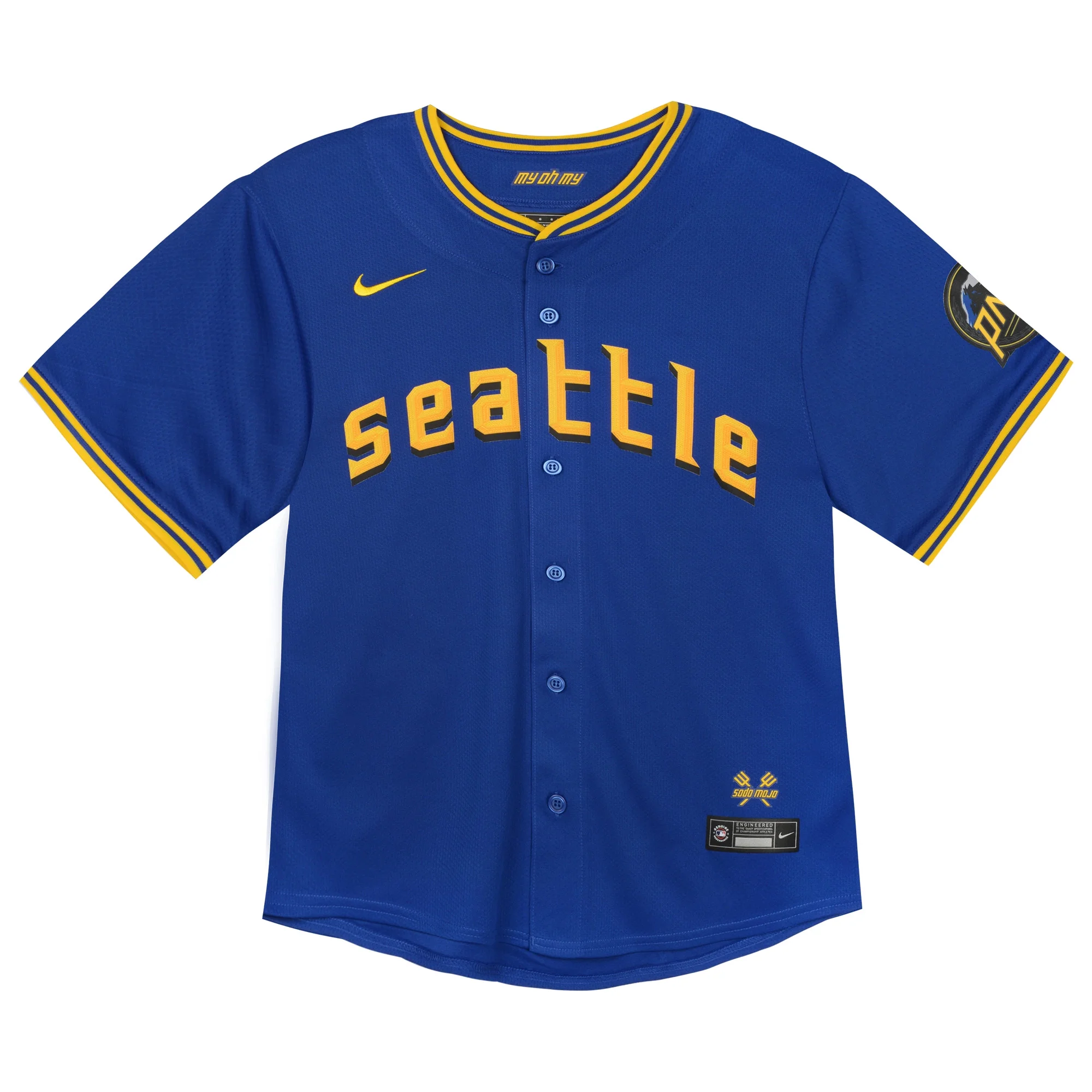 Toddler Nike Navy Seattle Mariners City Connect Limited Player Jersey