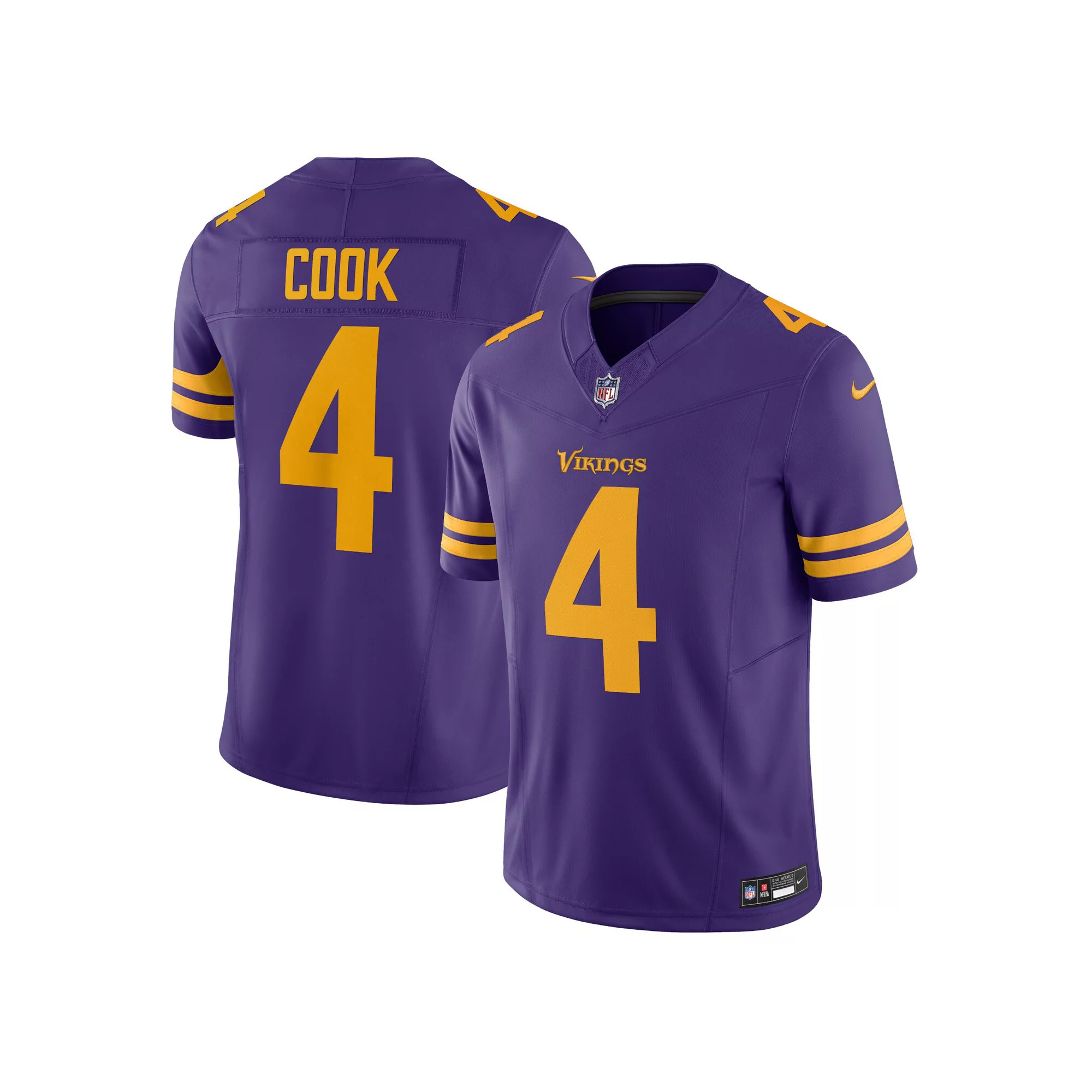 Men's Nike Dalvin Cook Purple Minnesota Vikings Vapor F.U.S.E. Limited Alternate Jersey