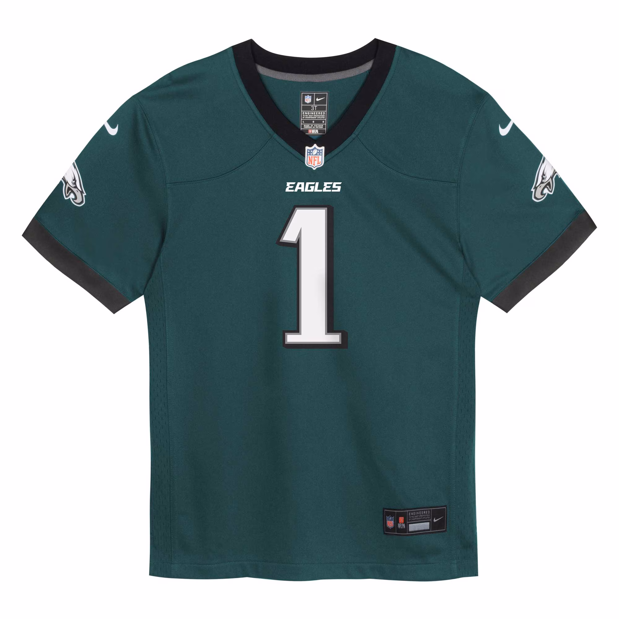 Jalen Hurts Philadelphia Eagles Nike Toddler Game Jersey - Midnight Green