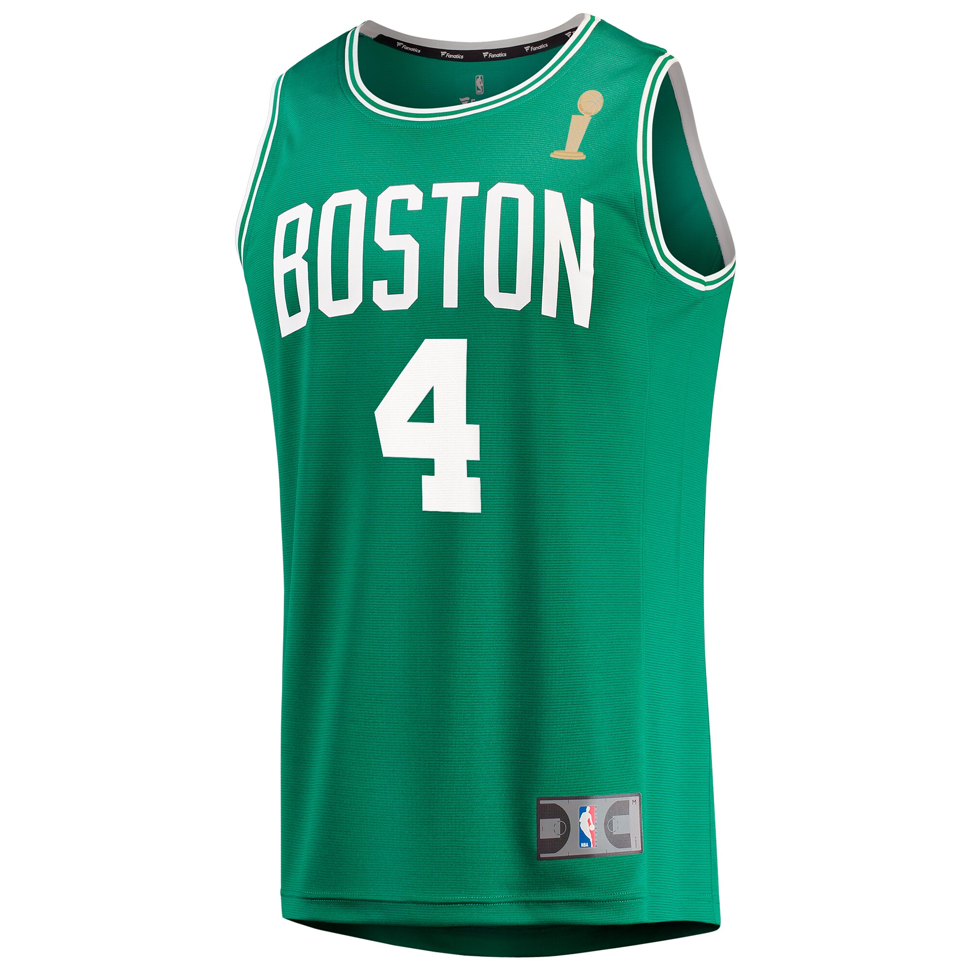 Jrue Holiday Boston Celtics Fanatics 2024 NBA Finals Champions Fast Break Replica Player Jersey - Kelly Green - Icon Edition