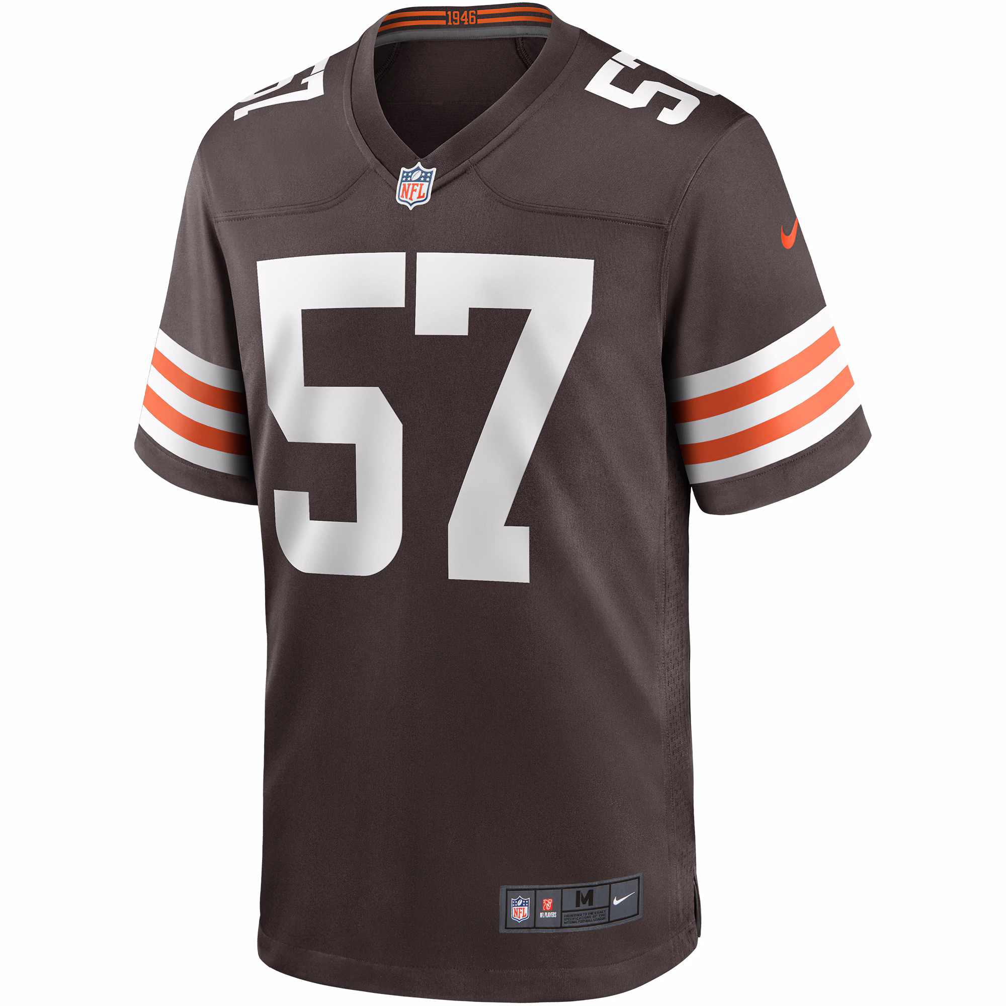 Clay Matthews Cleveland Browns Nike Game Retired Player Jersey - Brown
