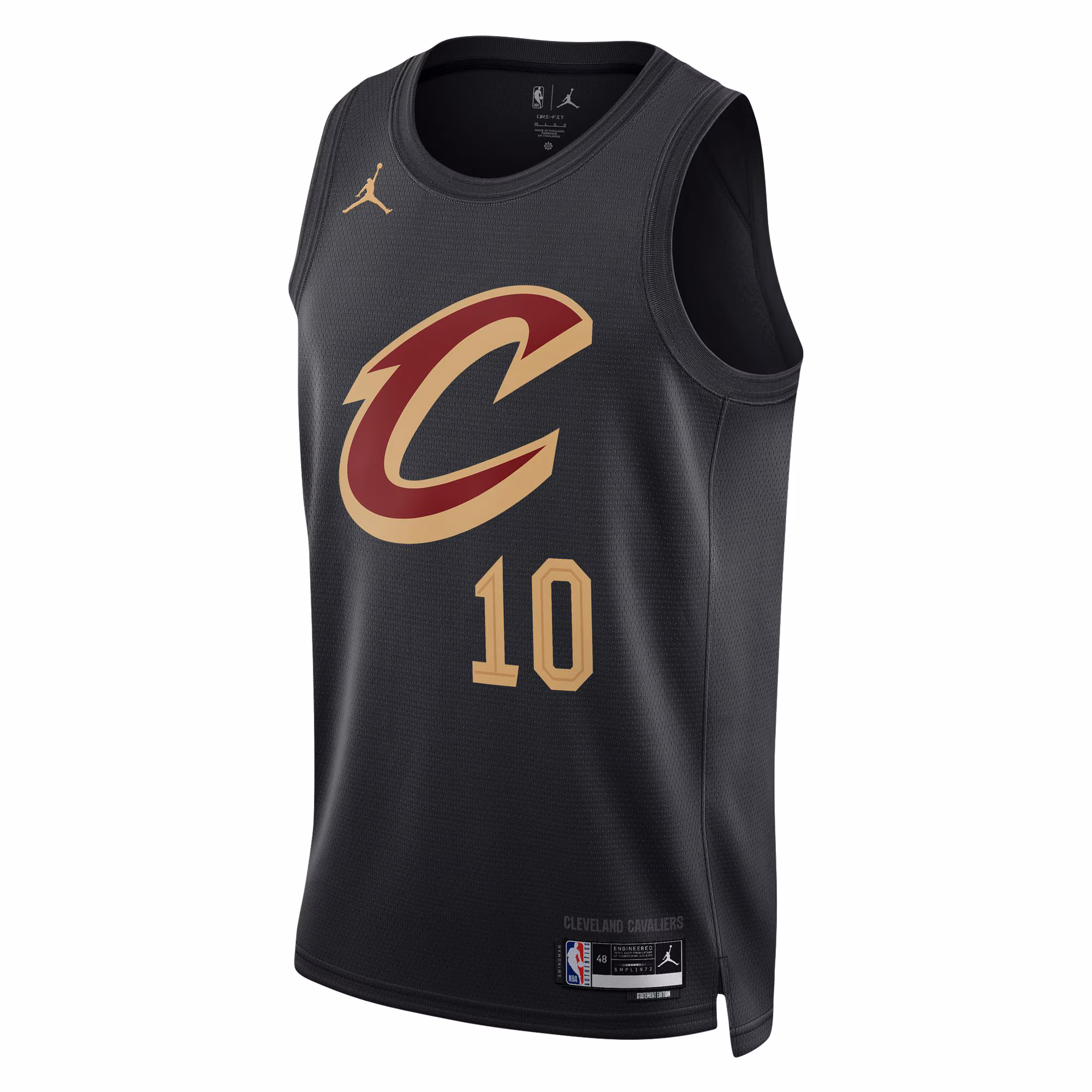 Darius Garland Cleveland Cavaliers Jordan Brand Unisex Swingman Jersey - Statement Edition - Black