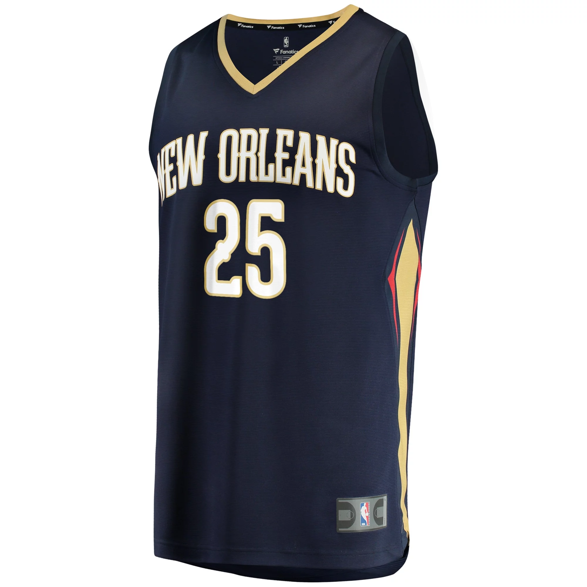Men's Fanatics Trey Murphy III Navy New Orleans Pelicans Fast Break Replica Jersey - Icon Edition